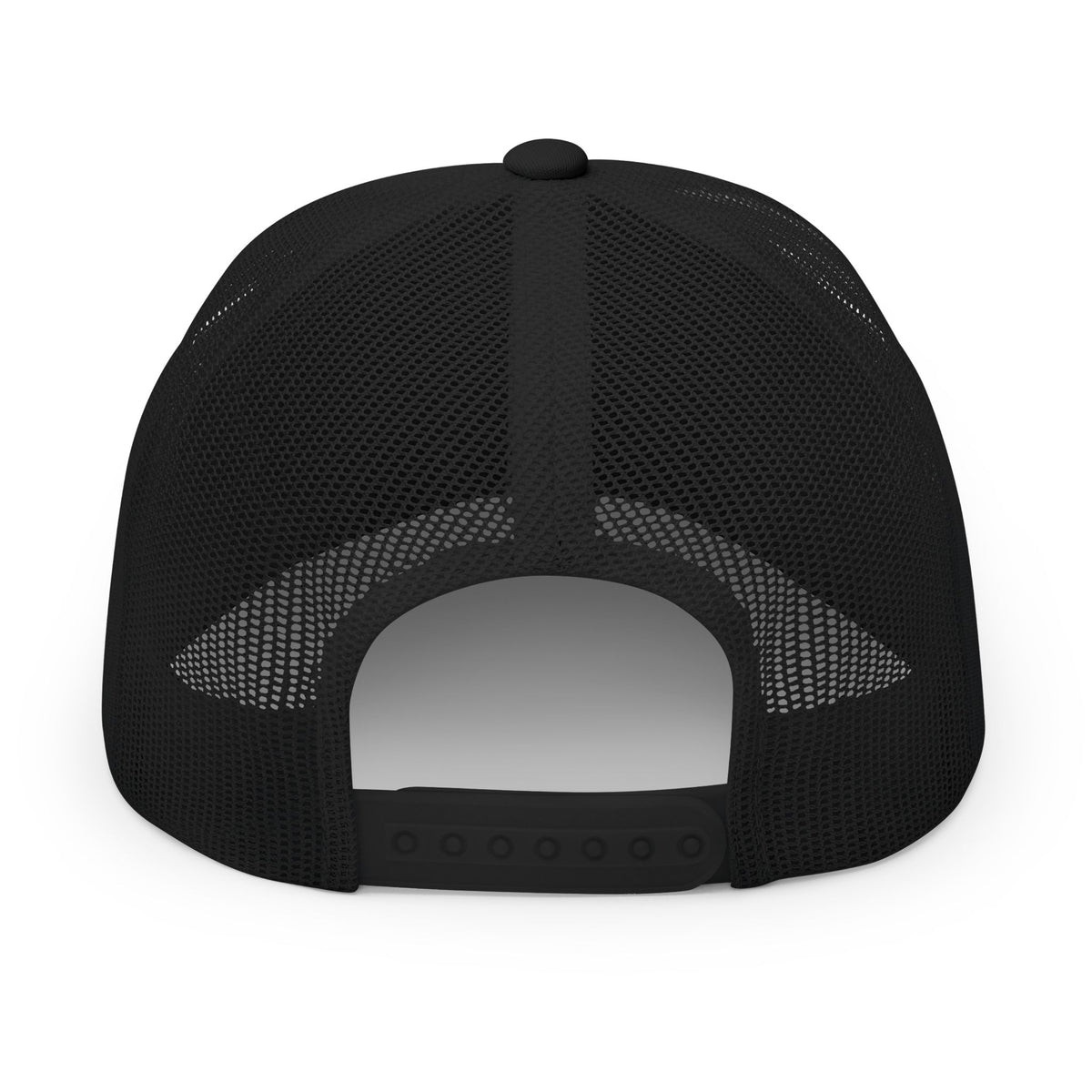 Embroidered Smiley Patch Trucker Hat — 'Smile, It's Awesome' Snapback