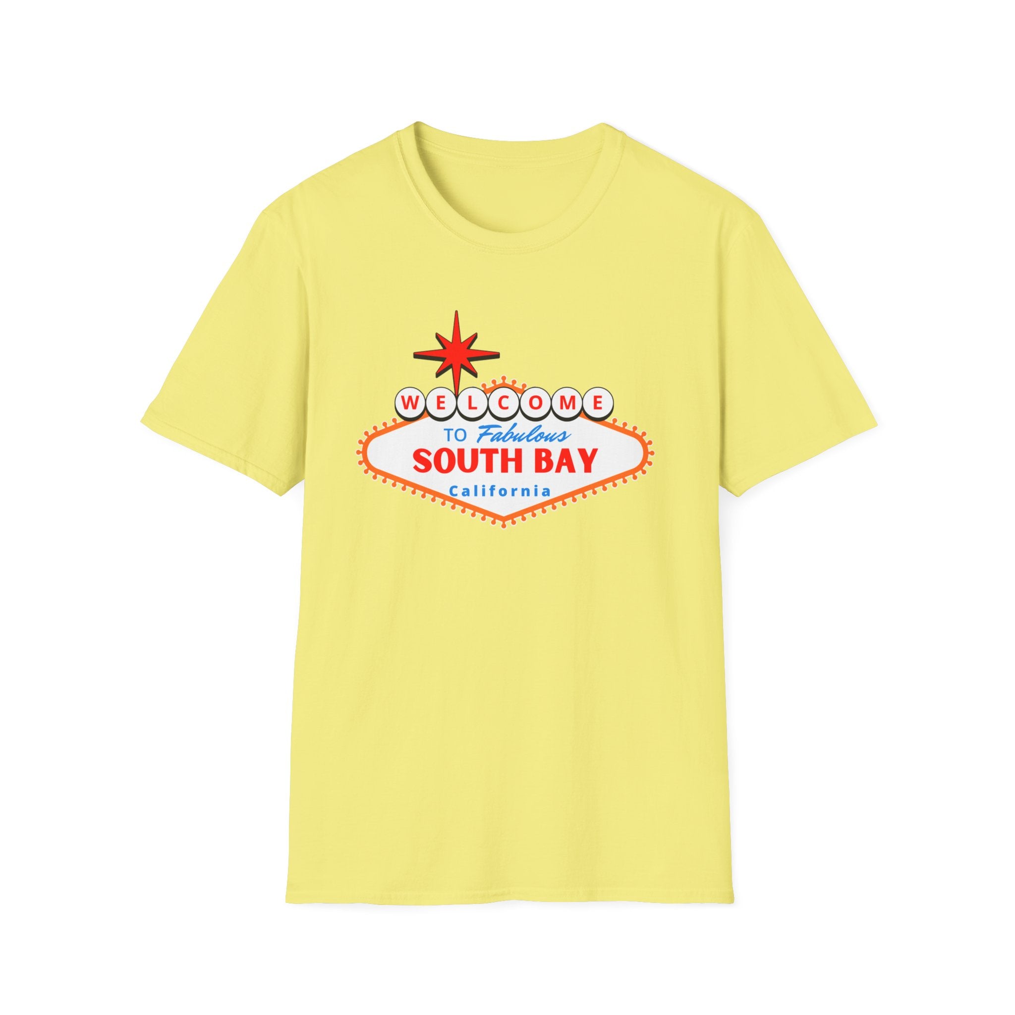 South Bay Welcome Sign T-Shirt — California Vintage Vacation Tee
