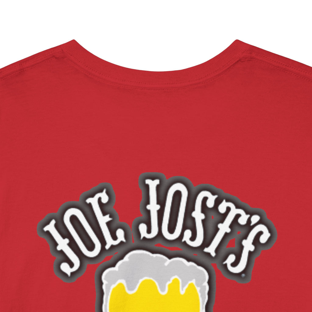 Joe Josts Long Beach California Men's and Woman's Heavy Cotton Tee - Printed 4 Areas