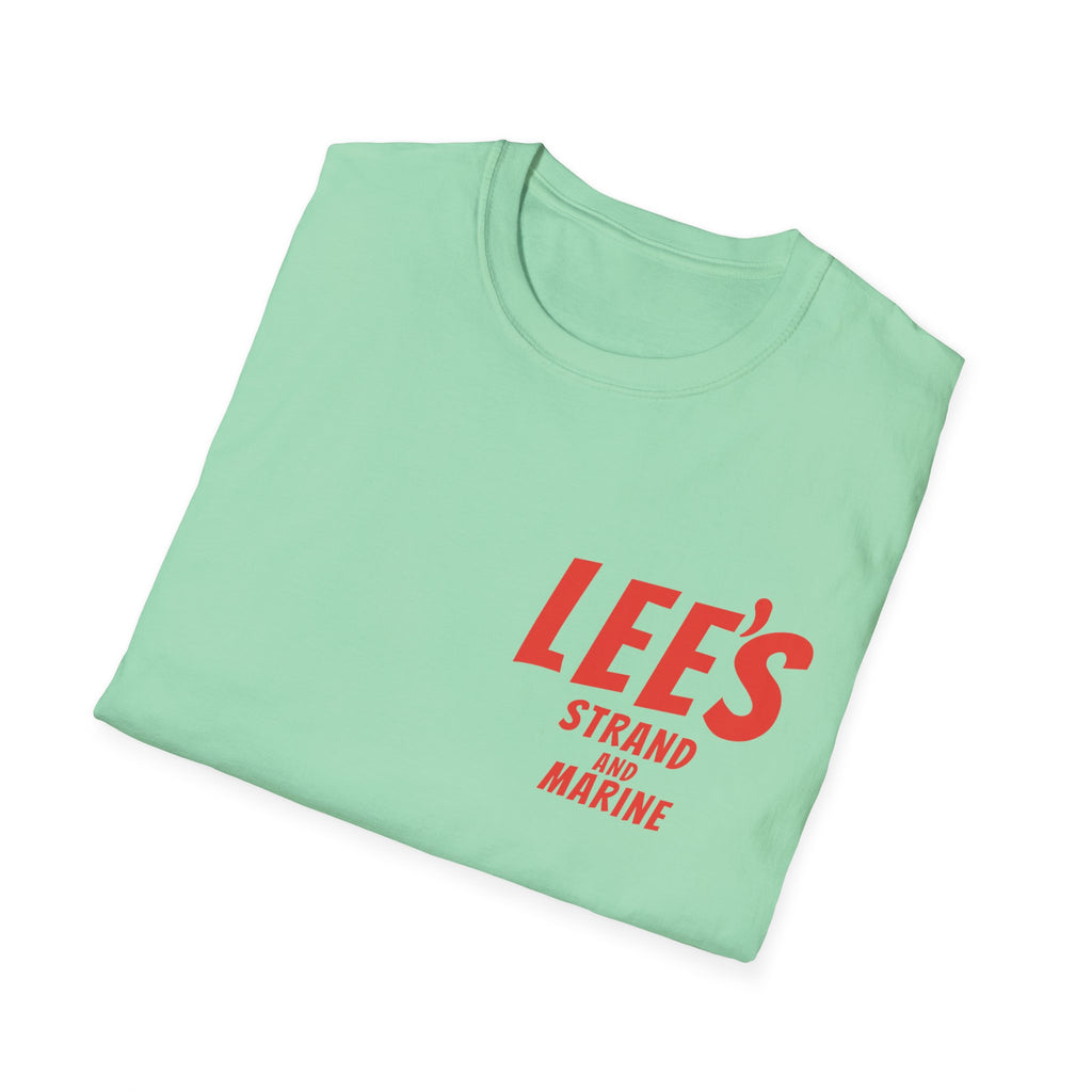 Greasy Lee's  Strand and Marine Old School T-Shirt | Manhattan Beach vintage surfer logo