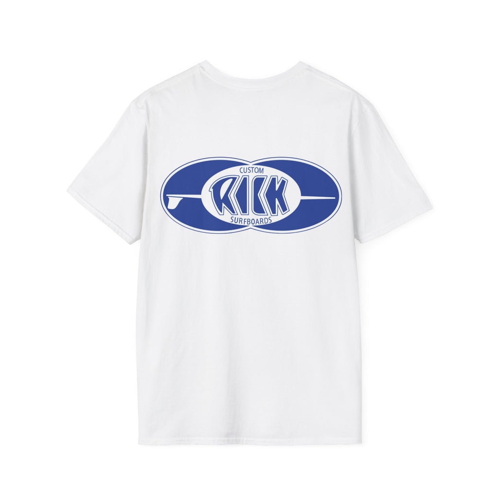 Rick Surfboards Graphic T-Shirt — Printed Front & Back (Multiple Colors)