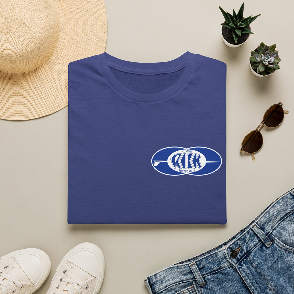 Rick Surfboards Unisex Softstyle T-Shirt Old School Hermosa Beach