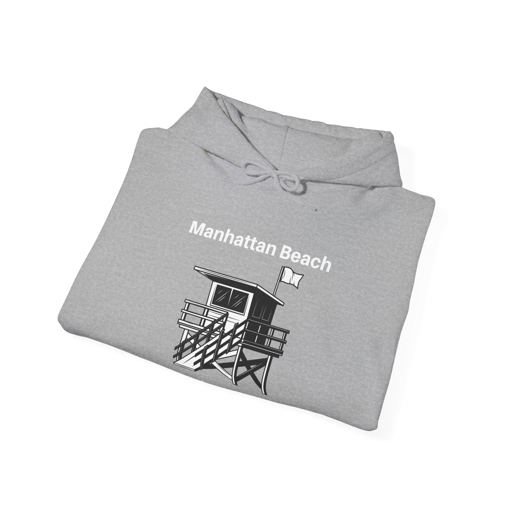 Manhattan Beach California Marine Street Unisex Heavy Blend™ Hooded Sweatshirt