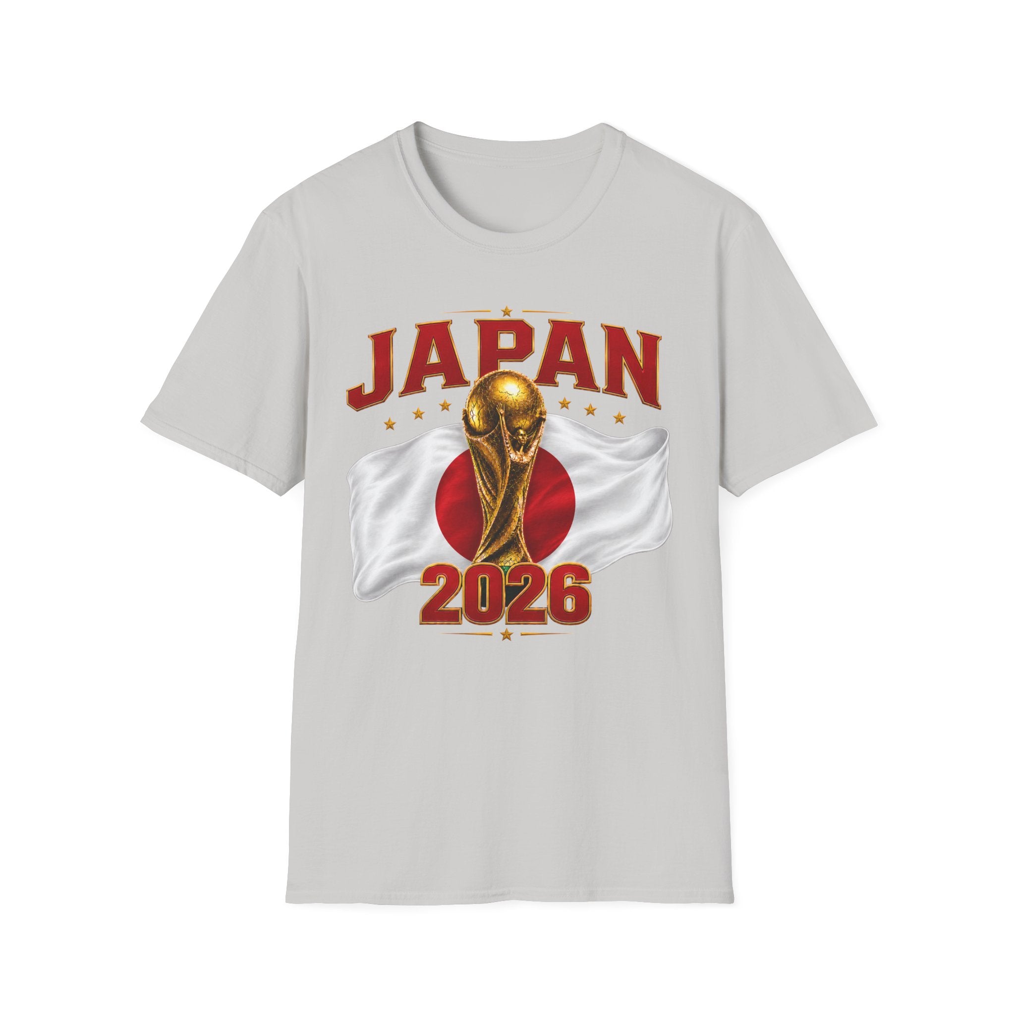 Japan 2026 World Cup T-Shirt — Golden Trophy Soccer Fan Tee