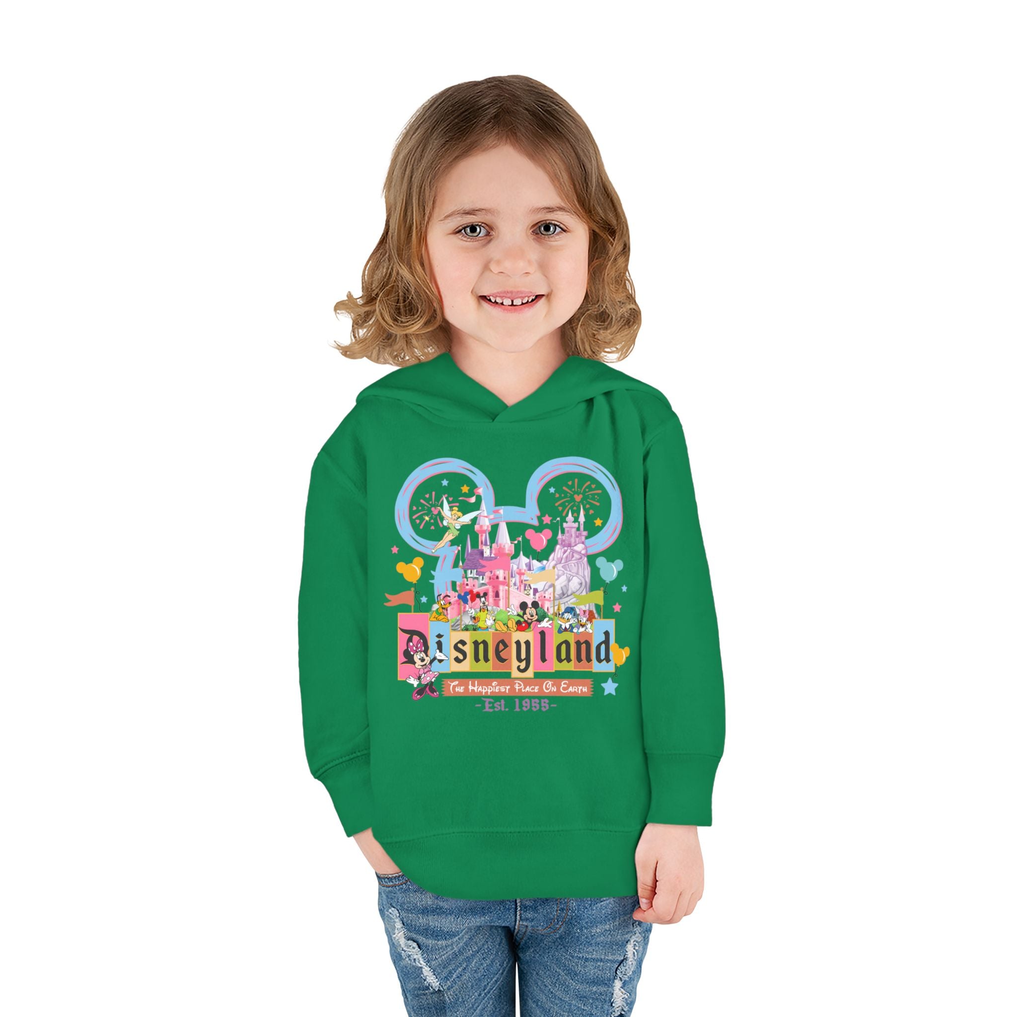 Disneyland Way Back Machine Castle Mickeee Ears Hoodie | Toddler Pullover