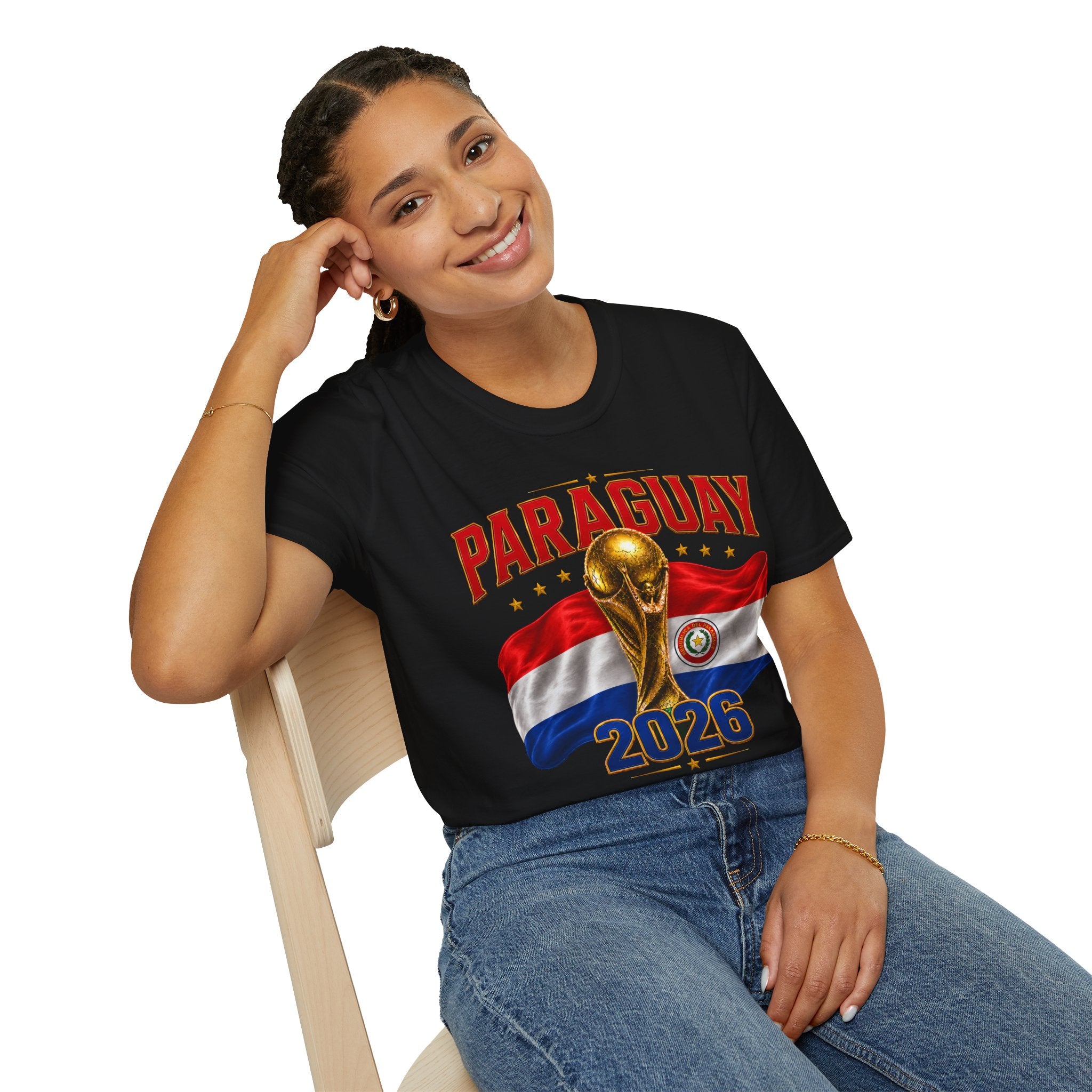 Paraguay 2026 World Cup T-Shirt — Fans Soccer Jersey Tee