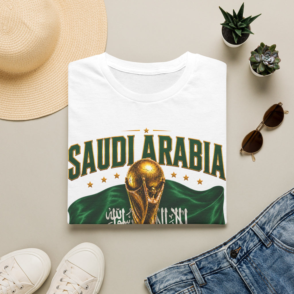 Saudi Arabia 2026 World Cup T-Shirt – Soccer Champion Trophy Design