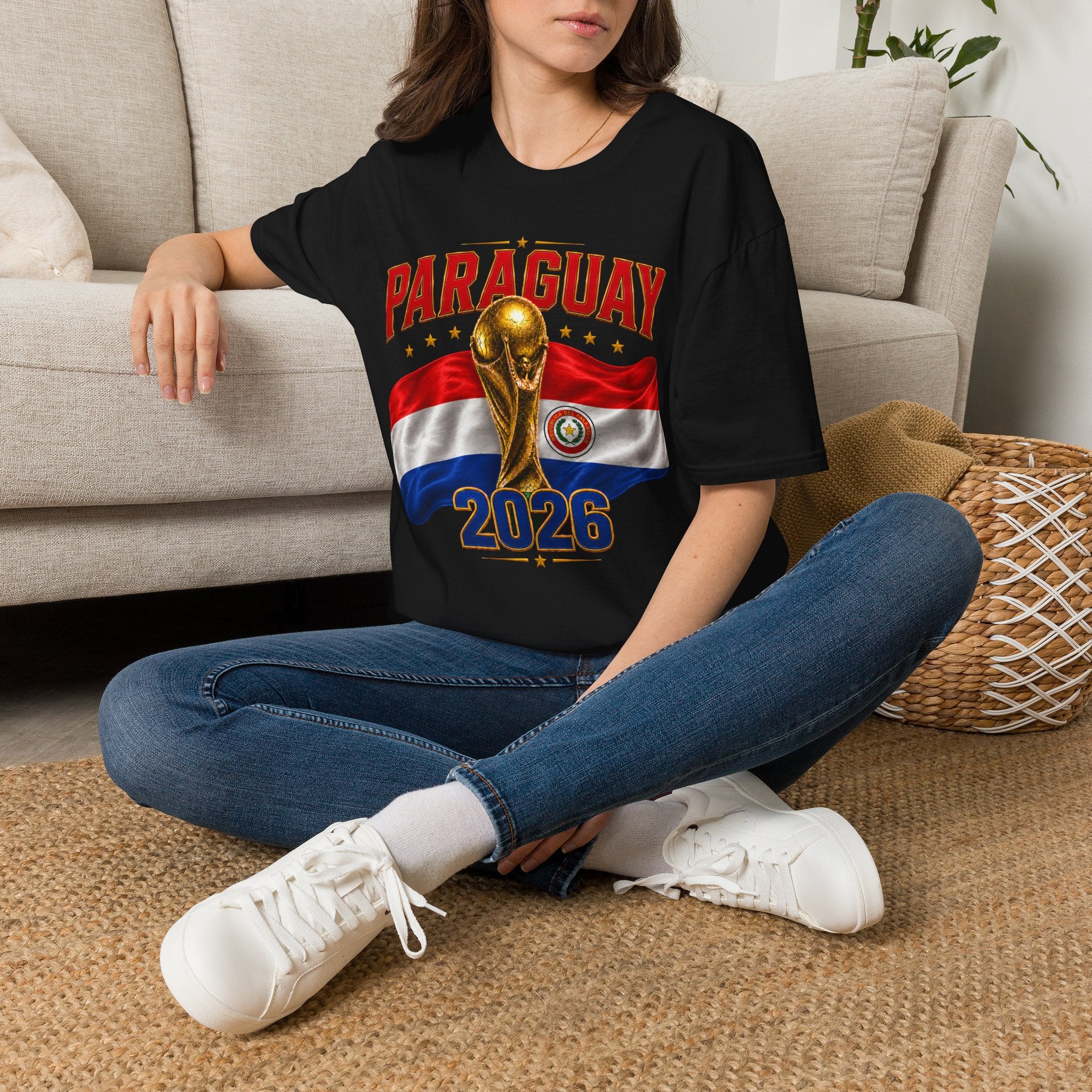 Paraguay 2026 World Cup T-Shirt — Fans Soccer Jersey Tee