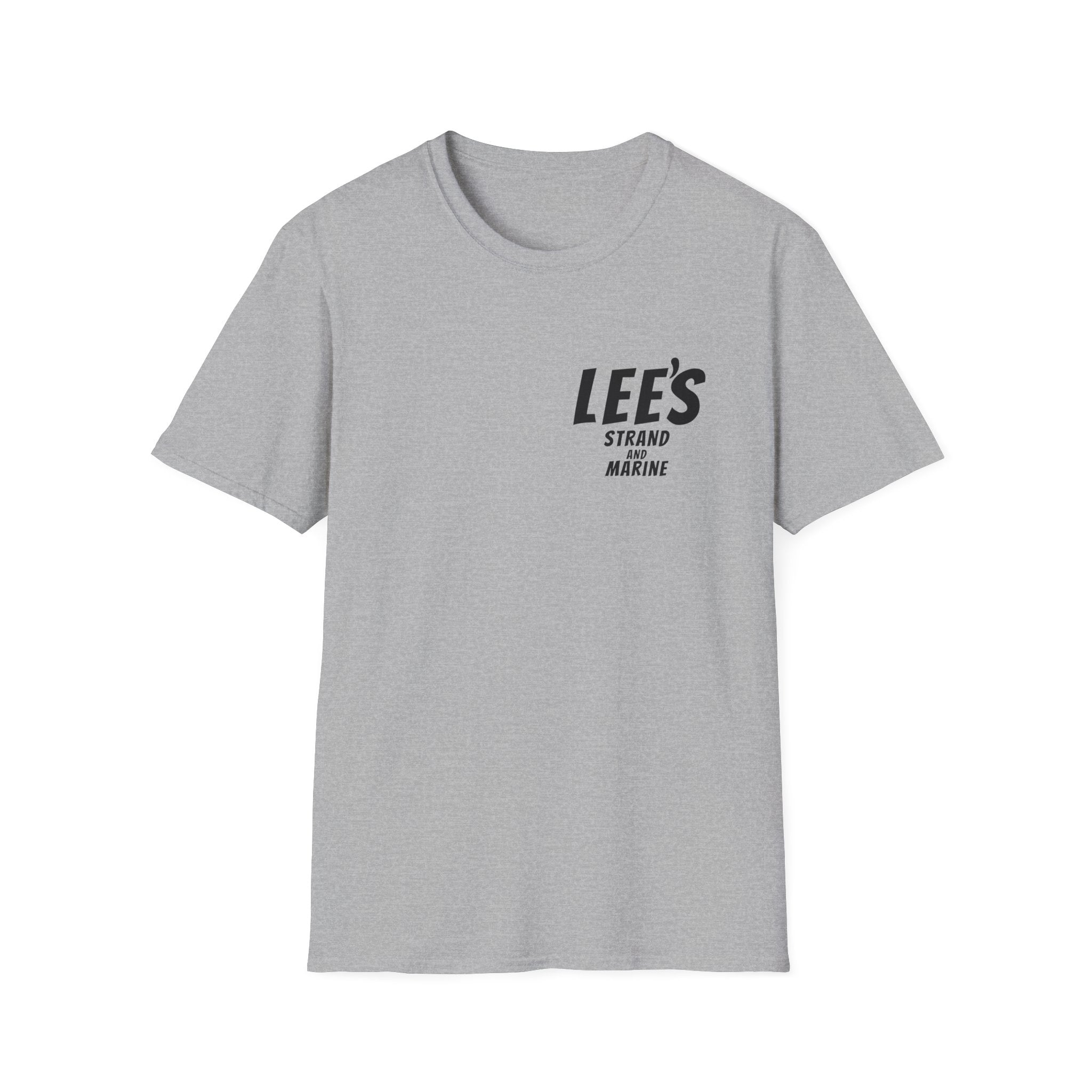 Greasy Lee's Manhattan Beach Old School T-Shirt | Marine and Strand Manhattan Beach Vintage Surf Design