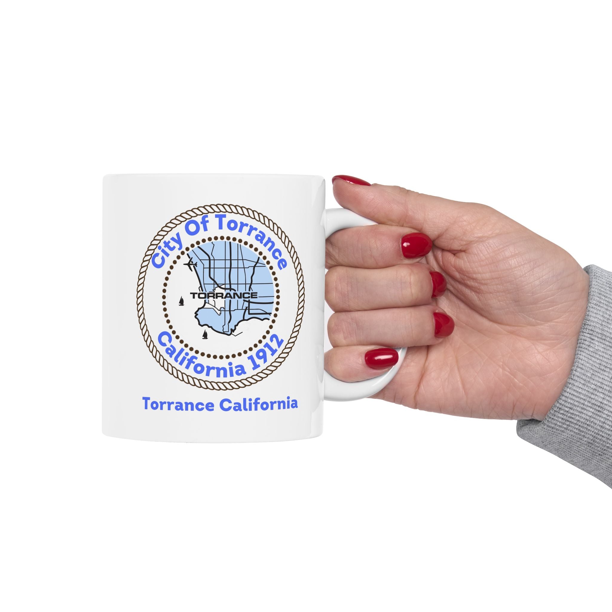 Torrance California Ceramic Mug — 11oz & 15oz