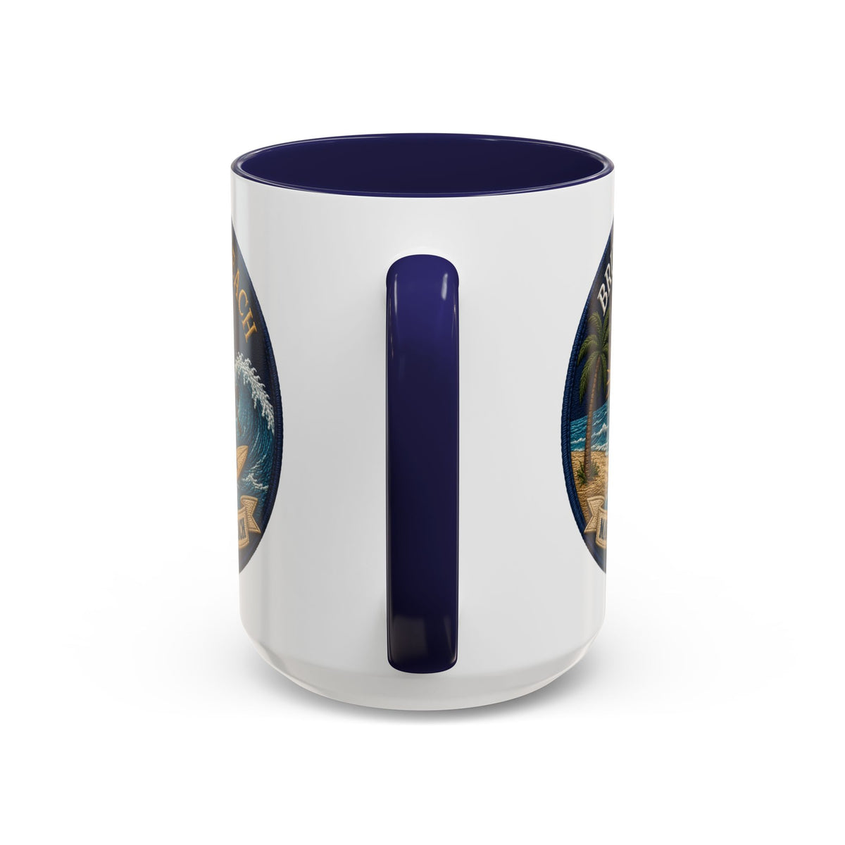 Bruce's Beach Manhattan Beach Surf Mug – Accent Coffee Cup (11/15oz)