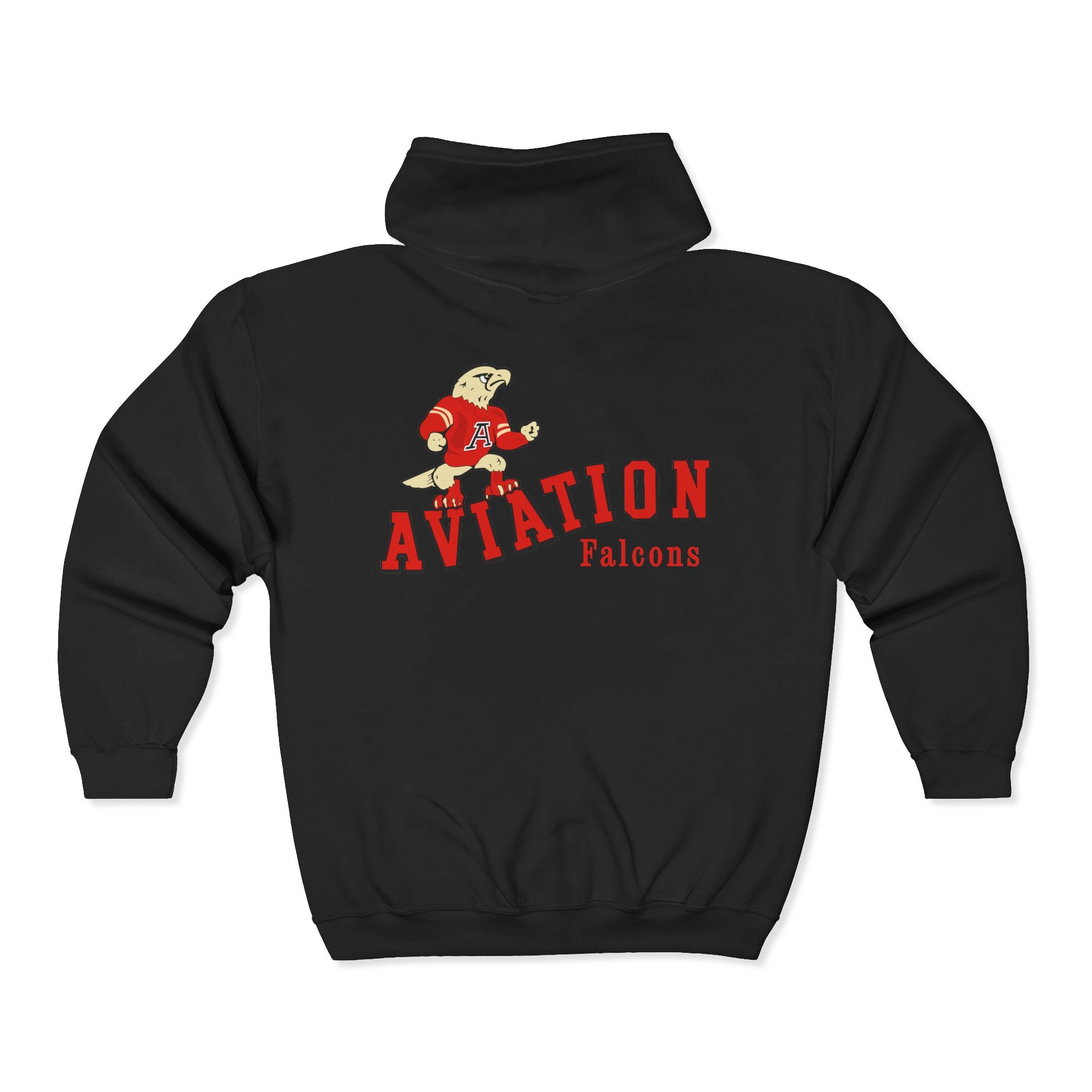 Aviation High School Redondo Beach M/W Heavy Blend Full Zip Hooded Sweatshirt
