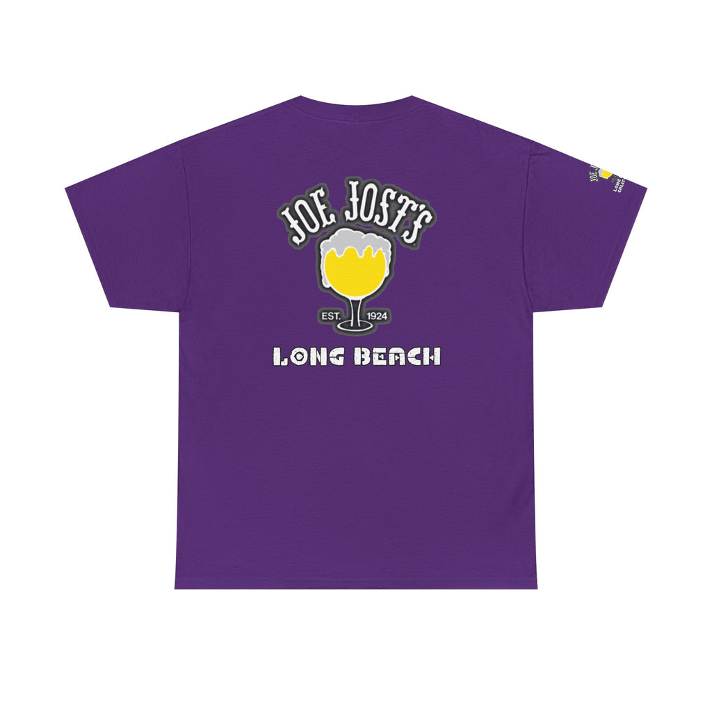 Joe Josts Long Beach California Men's and Woman's Heavy Cotton Tee - Printed 4 Areas