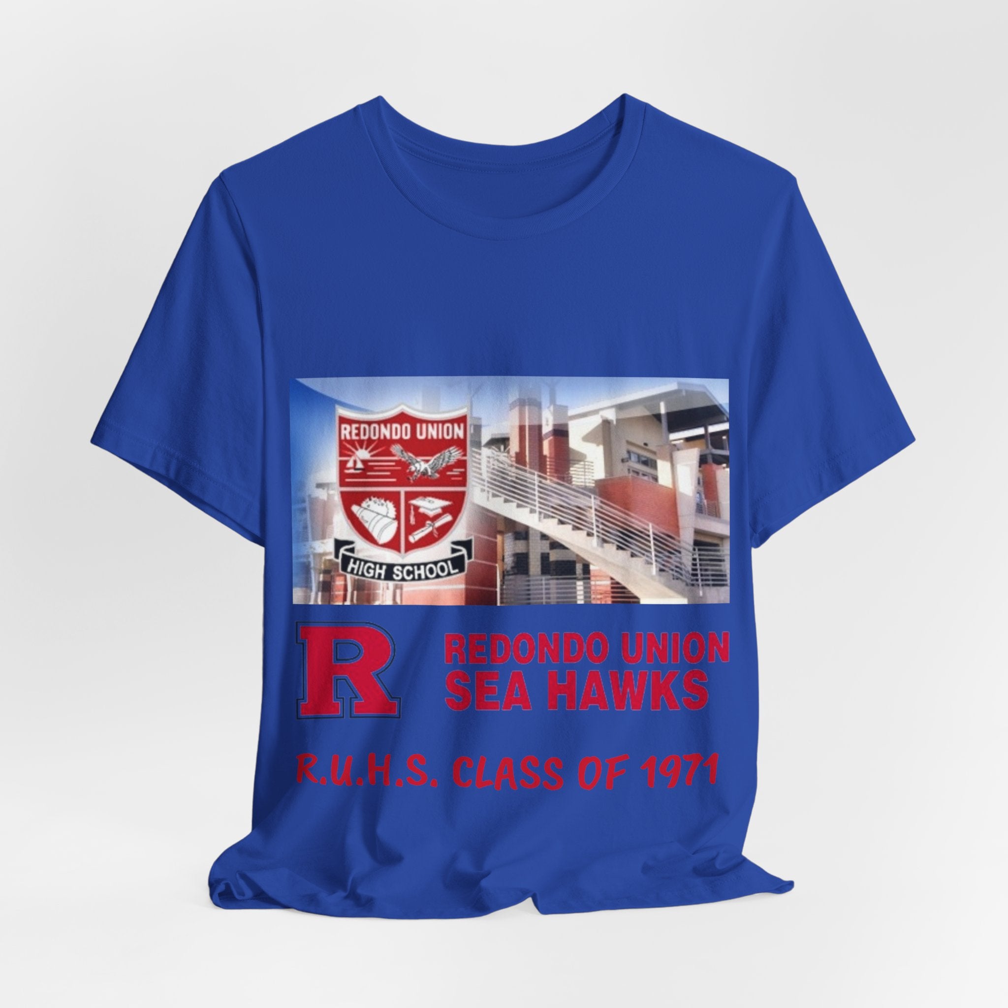 Redondo Union High School Class of 1971 - Unisex Jersey Short Sleeve Tee