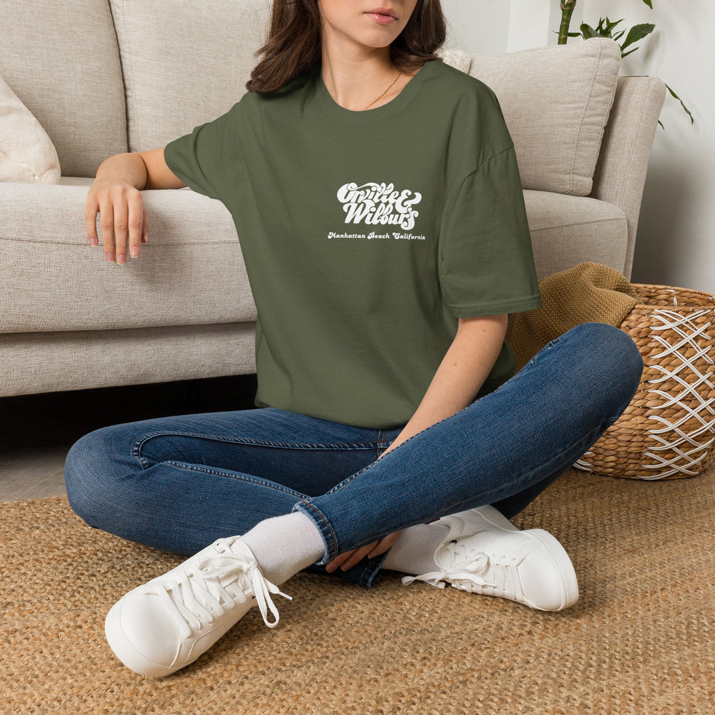Orville and Wilburs Restaurant Manhattan Beach California - Old South Bay Mom and Dad T-Shirt