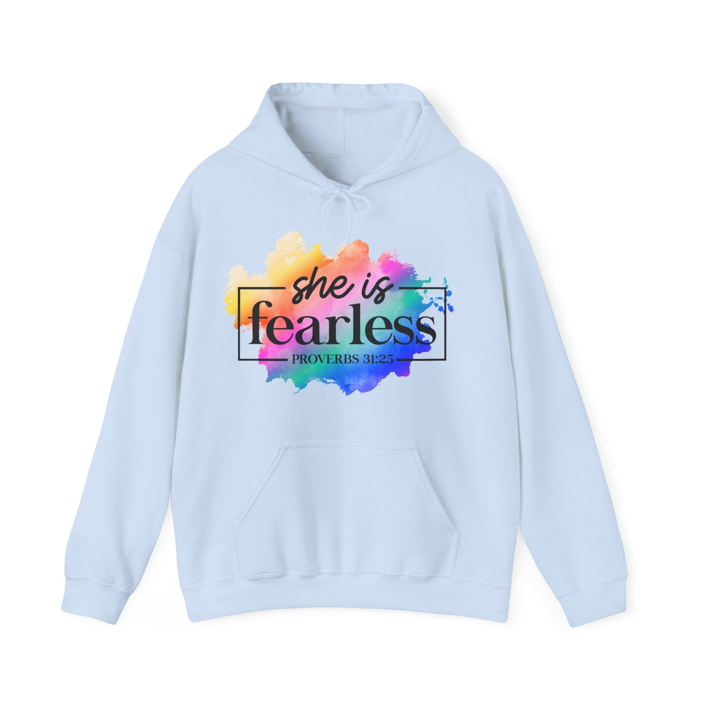 She is Fearless - Unisex Heavy Blend Hooded Sweatshirt