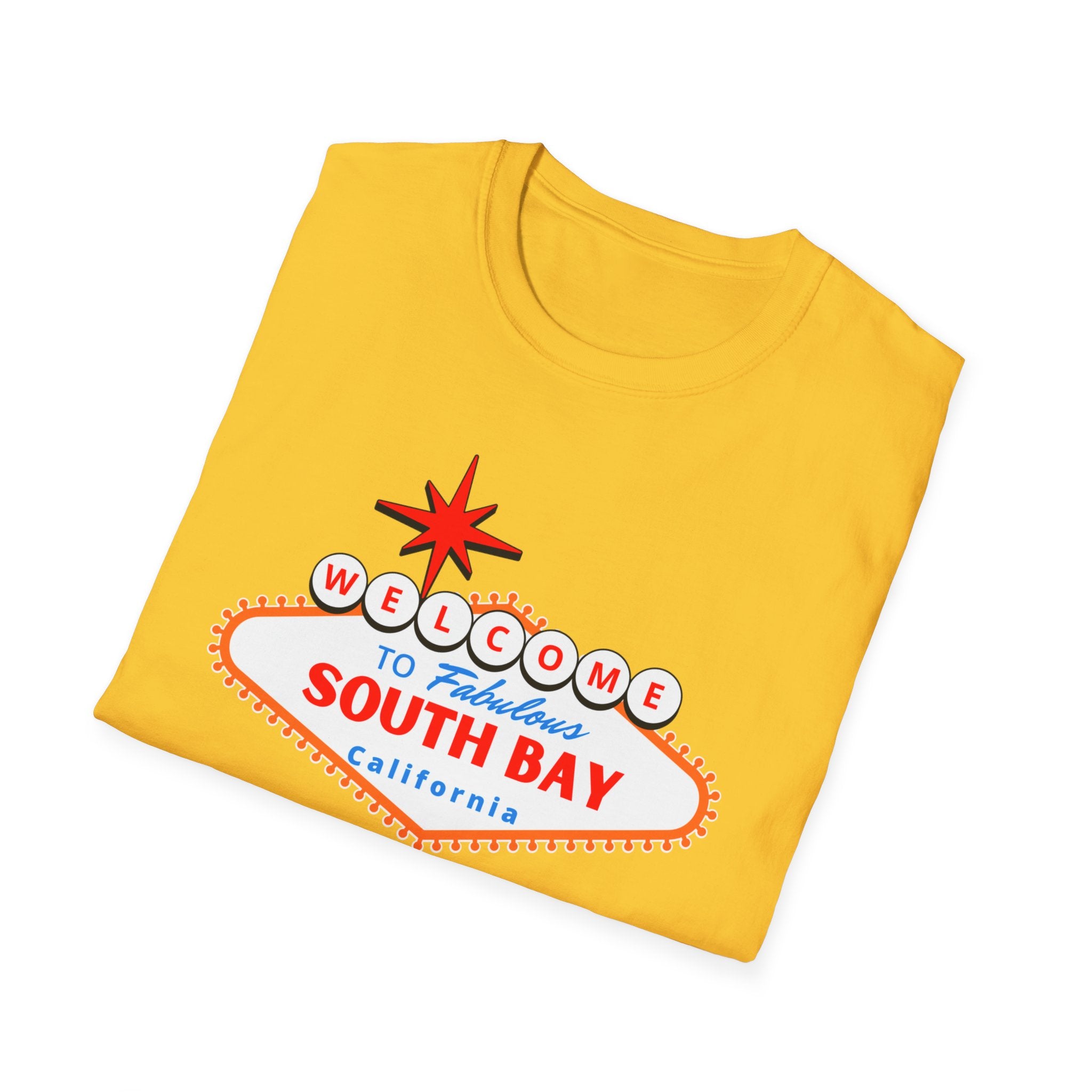 South Bay Welcome Sign T-Shirt — California Vintage Vacation Tee