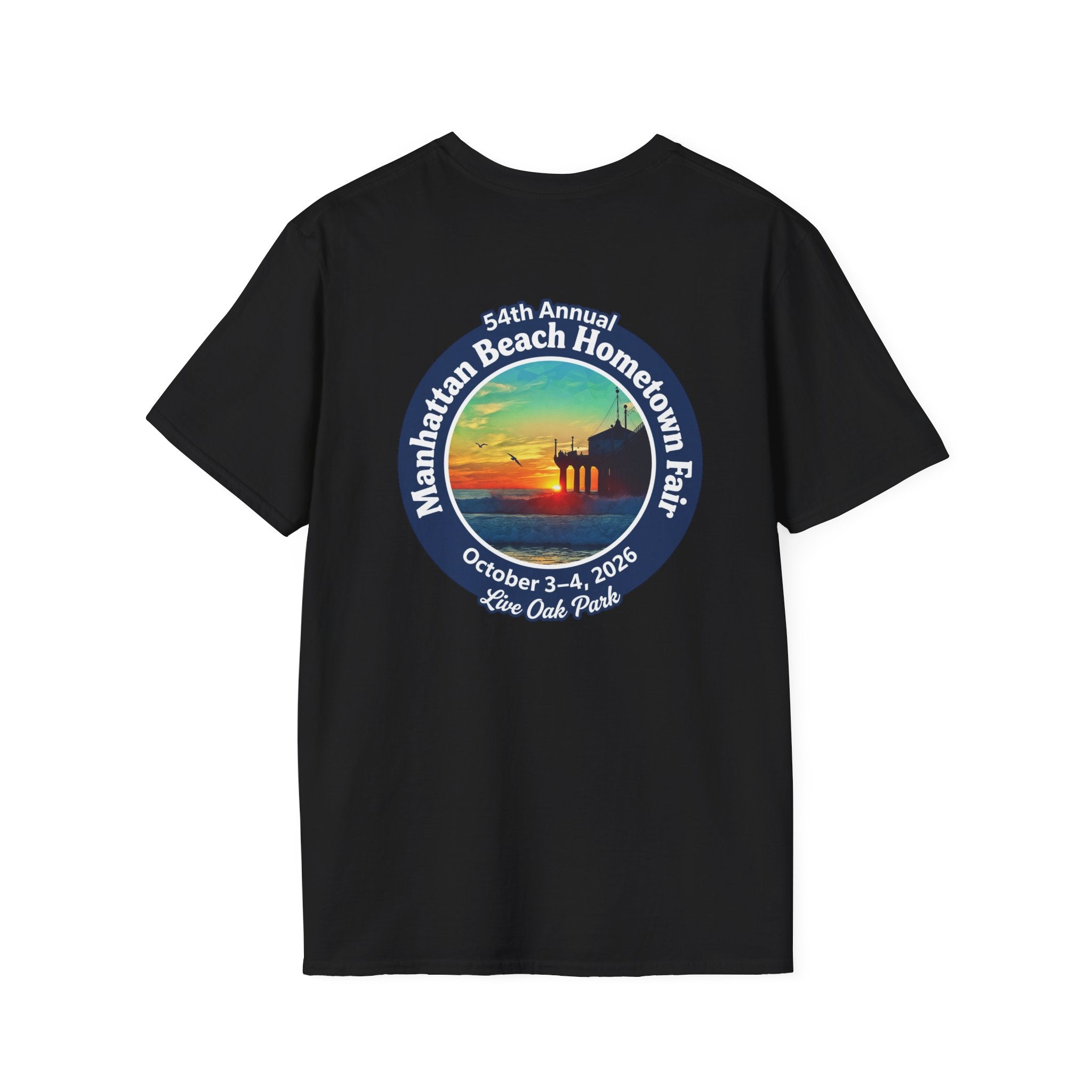 Manhattan Beach Hometown Fair Sunset T-Shirt 2026