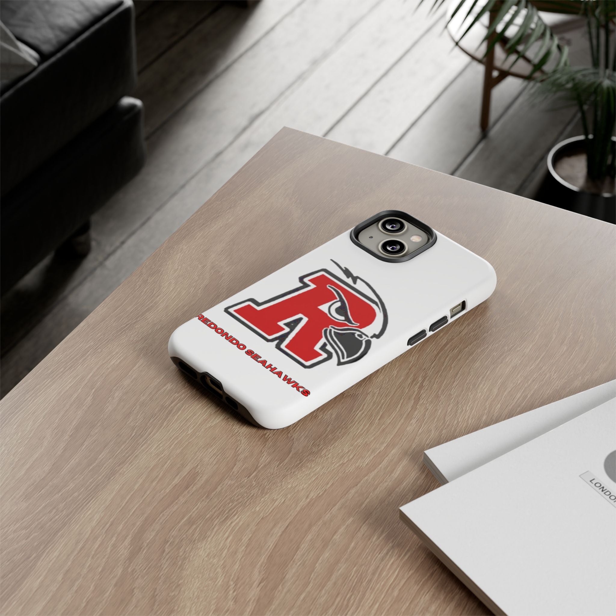 Redondo Union High School Redondo Beach California Tough Phone Cases - Protective Cover, Impact Resistant Shell, School Spirit Gift,