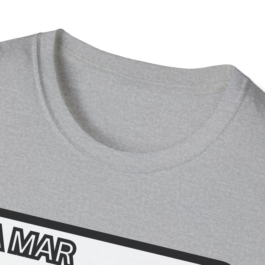 La Mar Theater Manhattan Beach  T-Shirt | Vintage Black & White Urban Graphic YKIYK