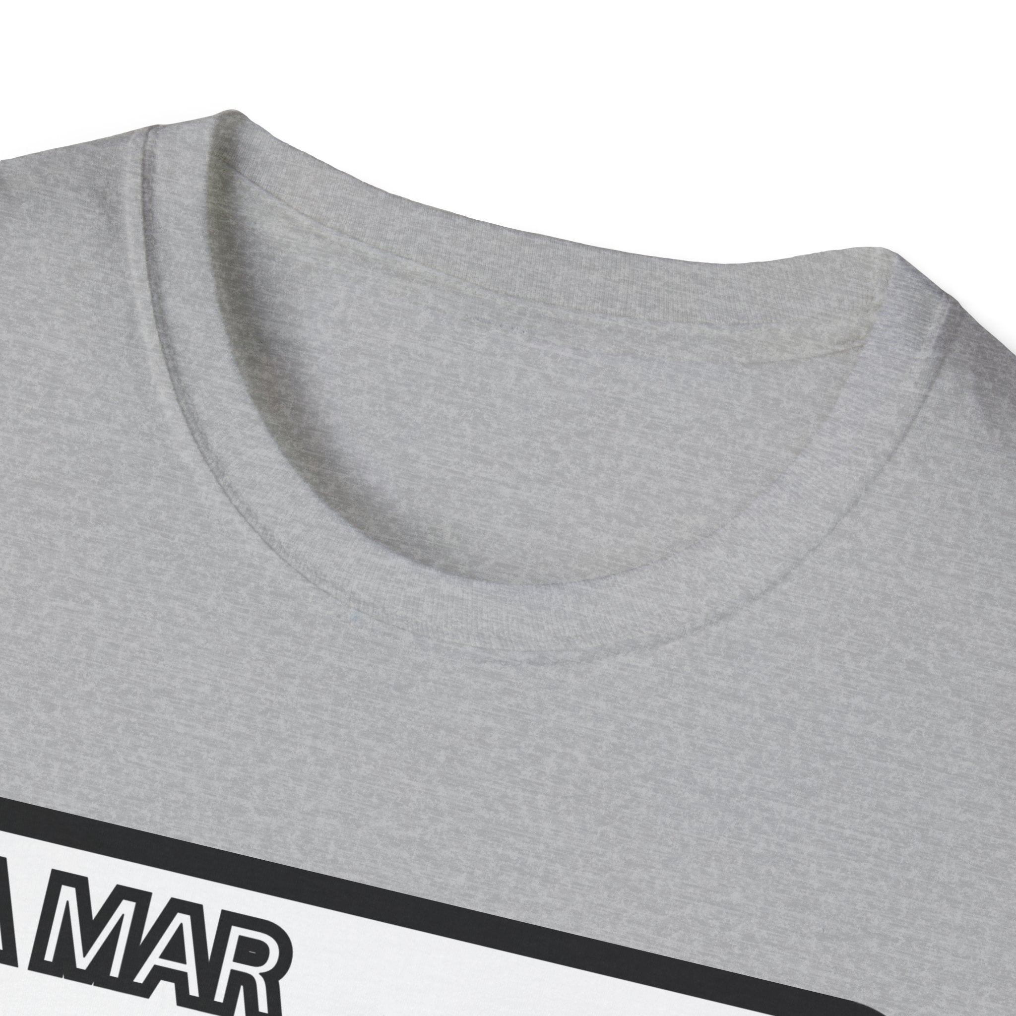 La Mar Theater Manhattan Beach  T-Shirt | Vintage Black & White Urban Graphic YKIYK