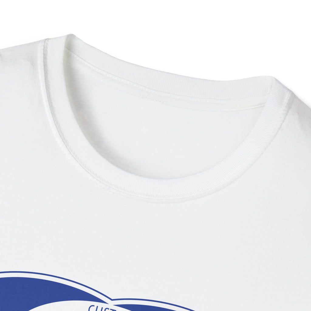 Rick Surfboards Unisex Softstyle T-Shirt Old School Hermosa Beach Print 1 Side