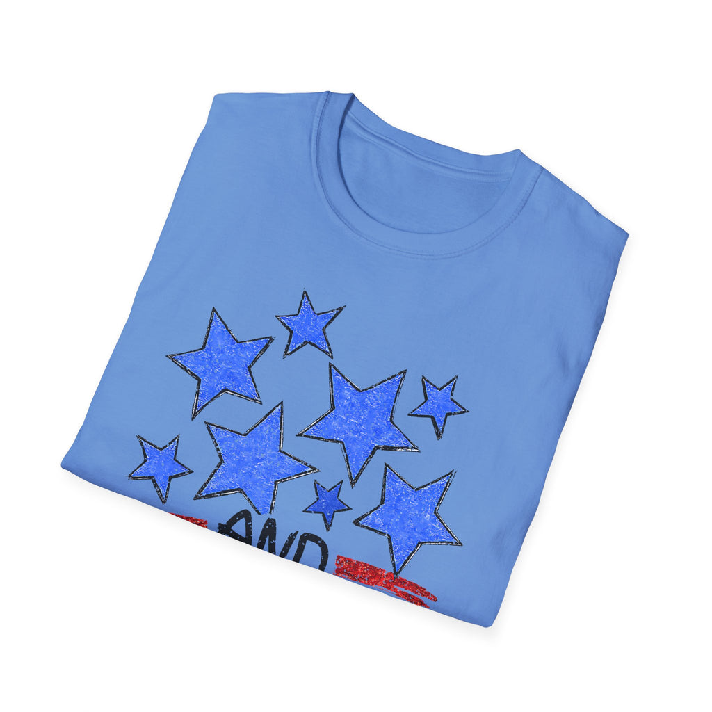 Stars and Stripes T-Shirt — Flag Graphic Patriotic Tee