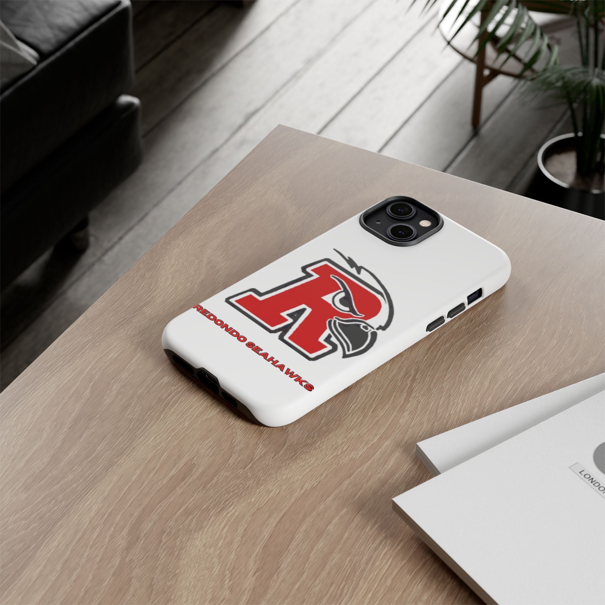 Redondo Union High School Redondo Beach California Tough Phone Cases - Protective Cover, Impact Resistant Shell, School Spirit Gift,