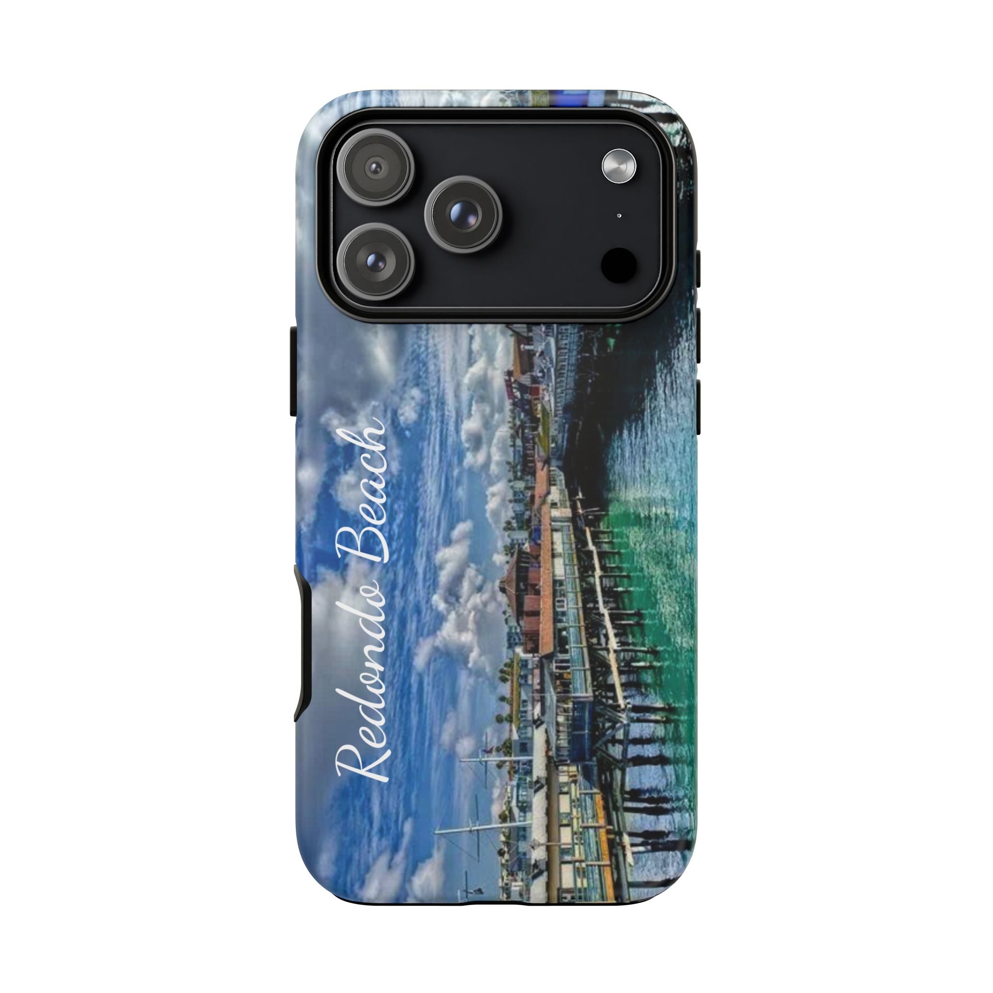Phone Cases, Redondo Beach California King Harbor Design, Protective Covers, iPhone Accessories, Samsung Accessories, Gift for Travelers