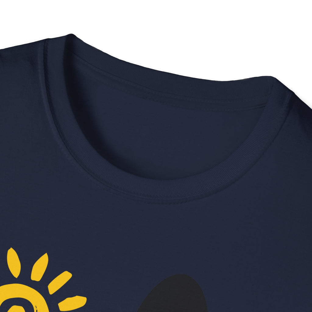 Hermosa Beach Long Board Unisex Softstyle T-Shirt