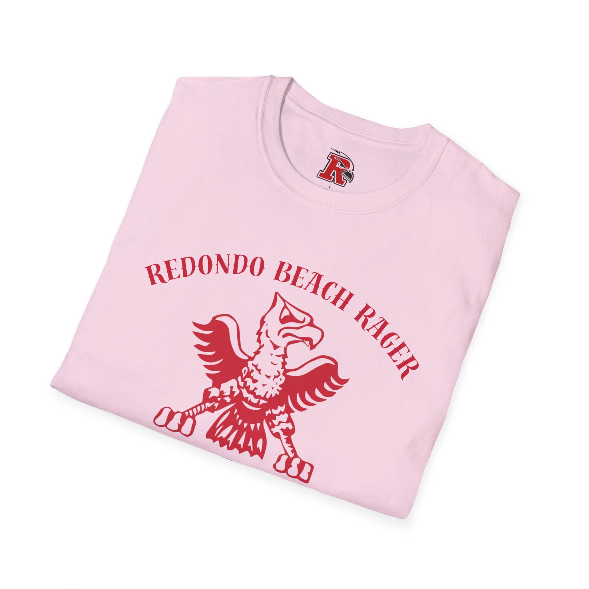 Redondo Beach Rager T-Shirt — Vintage School Spirit Graphic Tee - First Annual All Class Reunion 7-25-26 at Seaside Lagoon Redondo Beach
