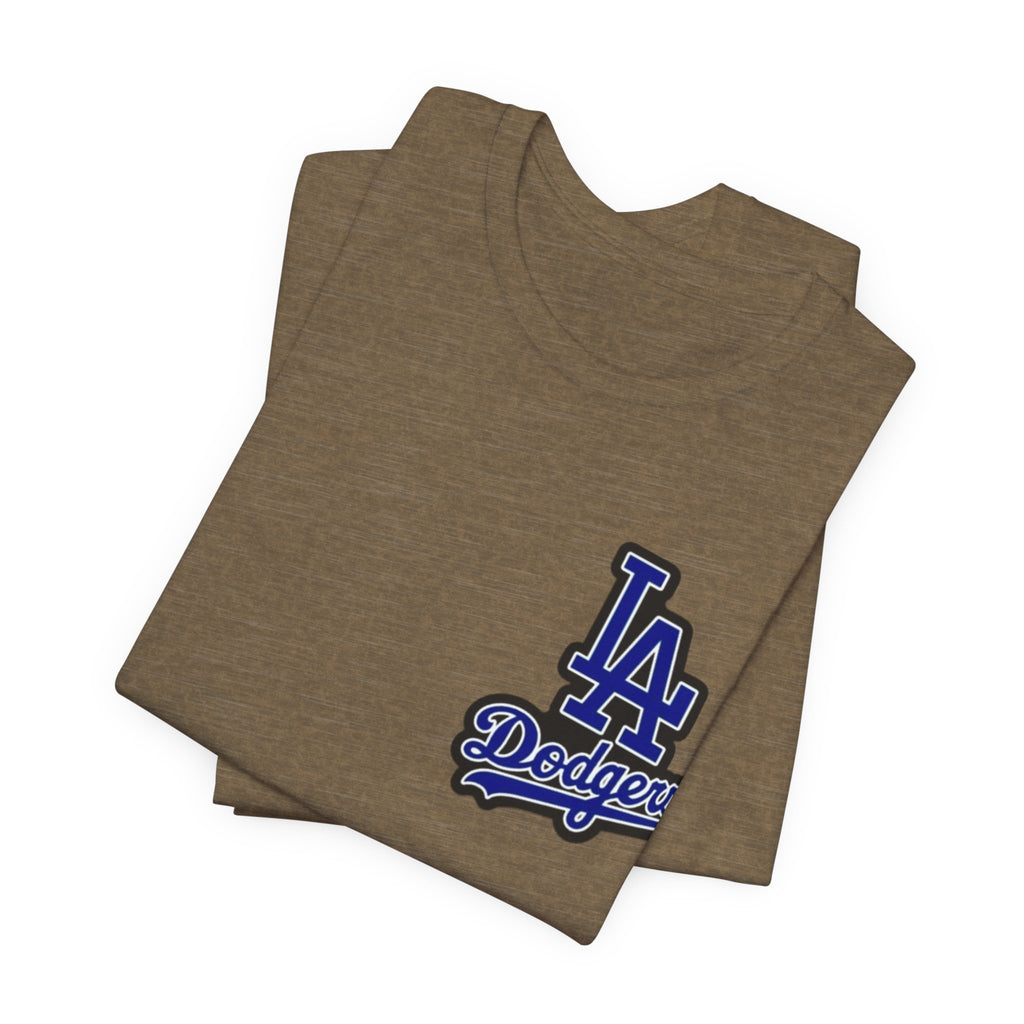 Los Angeles (Front and Back Printing) Mens Womans Jersey Short Sleeve Tee