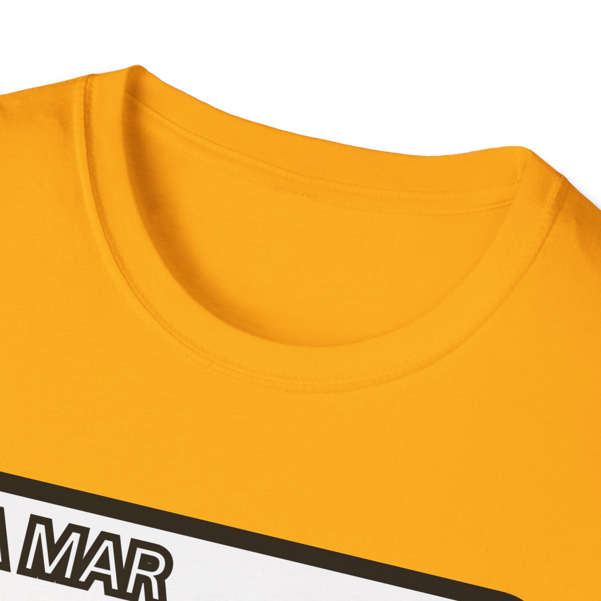La Mar Theater Manhattan Beach  T-Shirt | Vintage Black & White Urban Graphic YKIYK