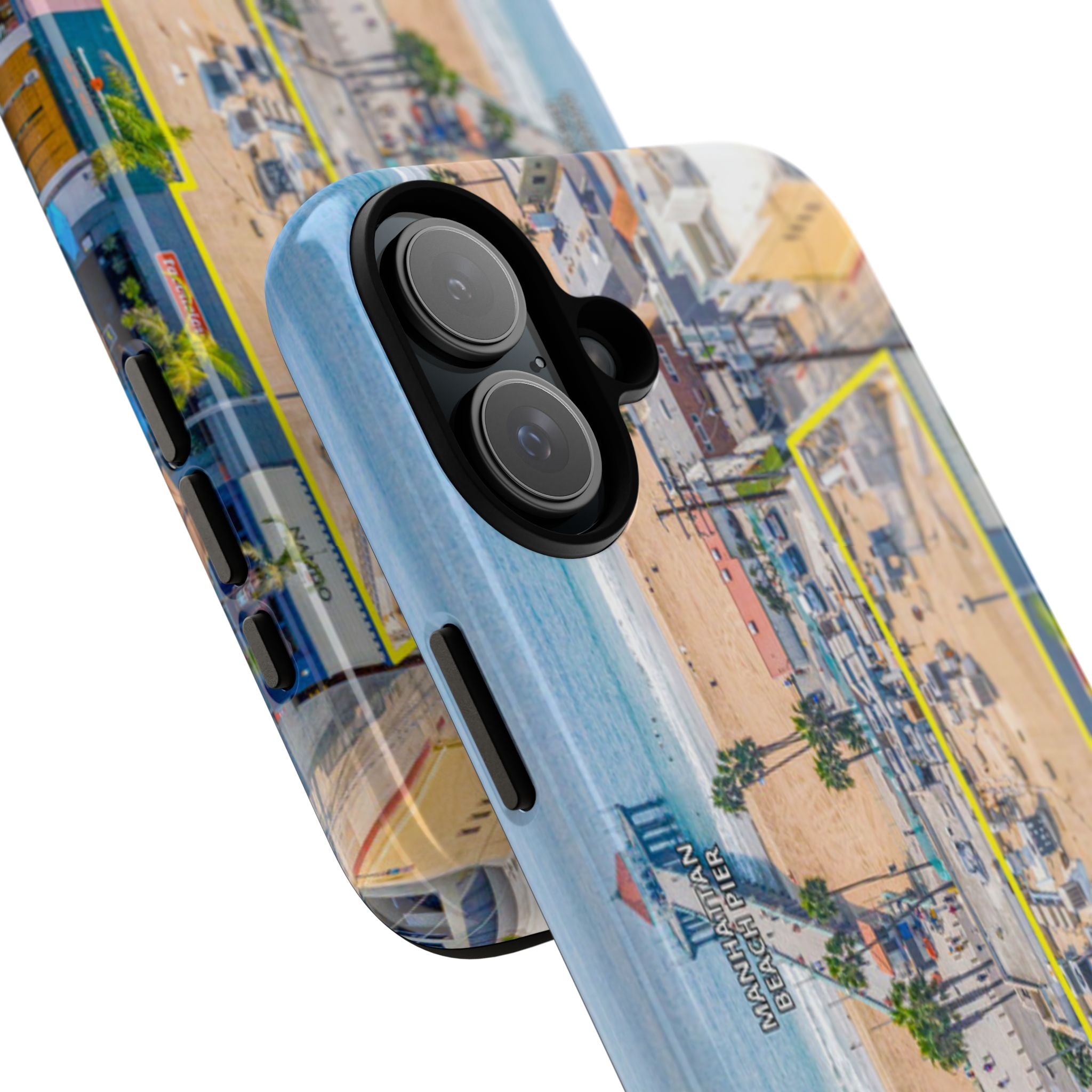 Phone Cases, Manhattan Beach California iPhone Samsung Google Tough Cases, Beach Lovers Gifts, Coastal Accessories, Ocean Phone Covers,