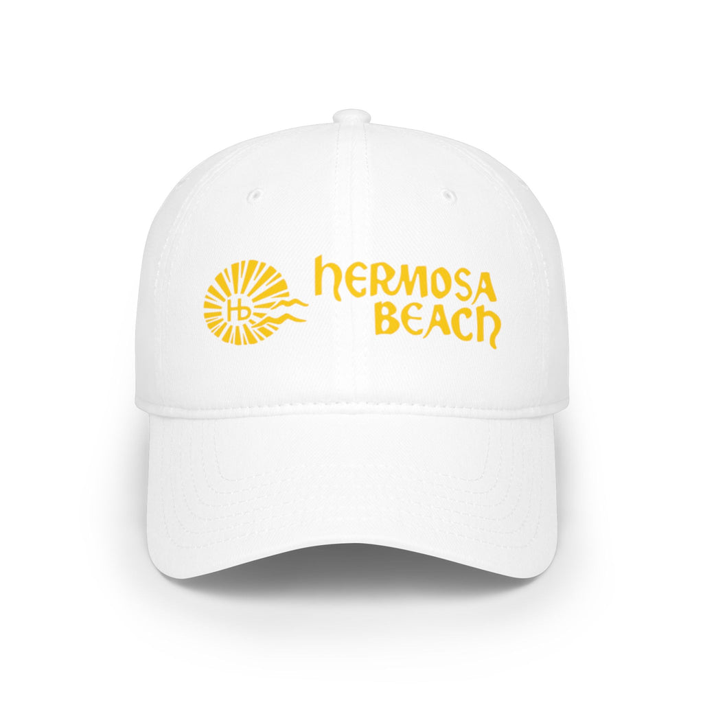 Hermosa Beach California / Low Profile Baseball Cap