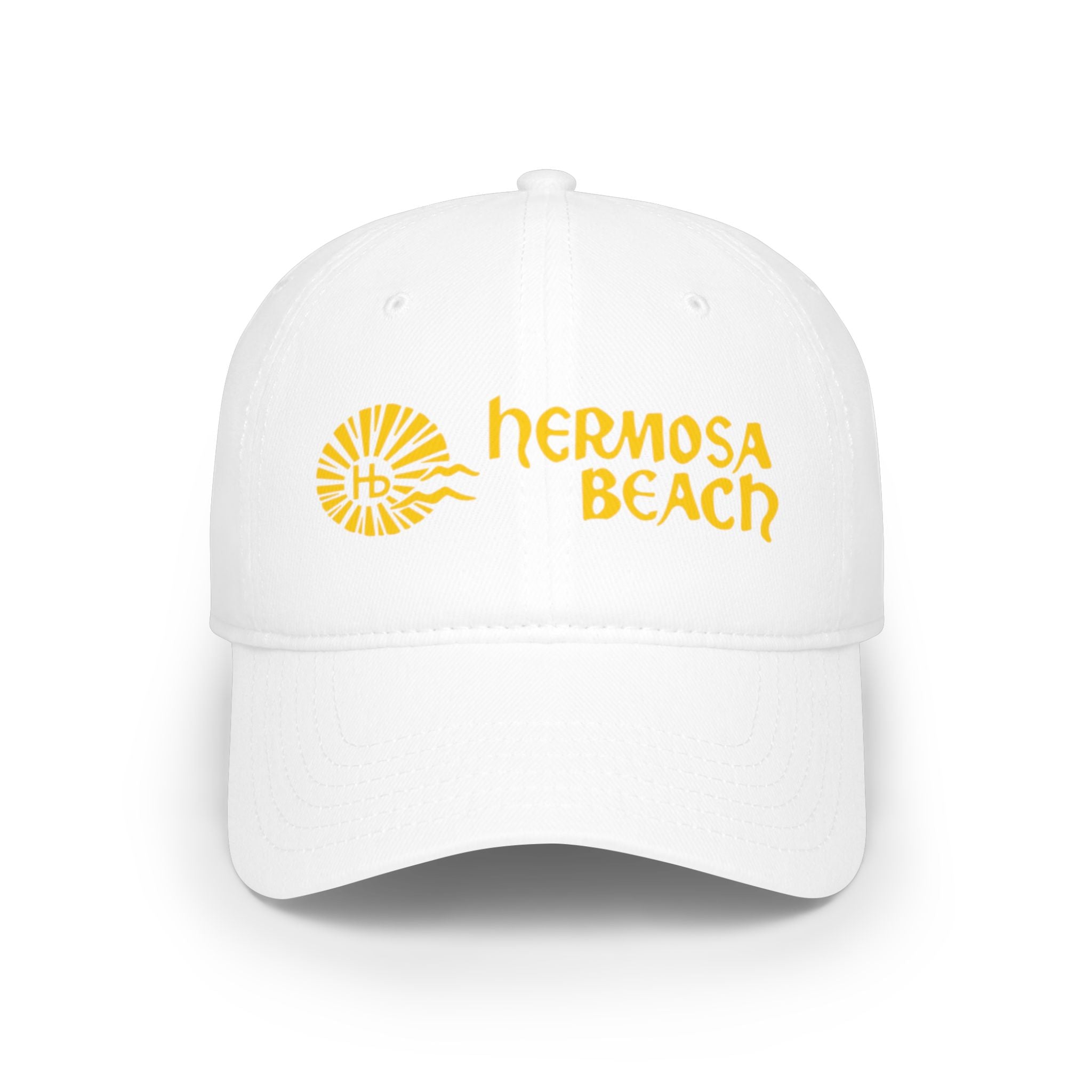 Hermosa Beach California / Low Profile Baseball Cap