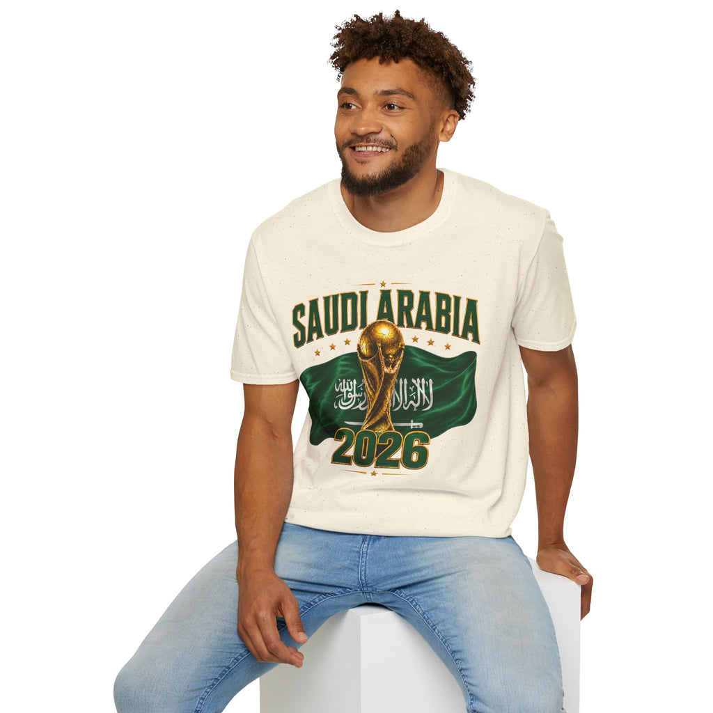Saudi Arabia 2026 World Cup T-Shirt – Soccer Champion Trophy Design