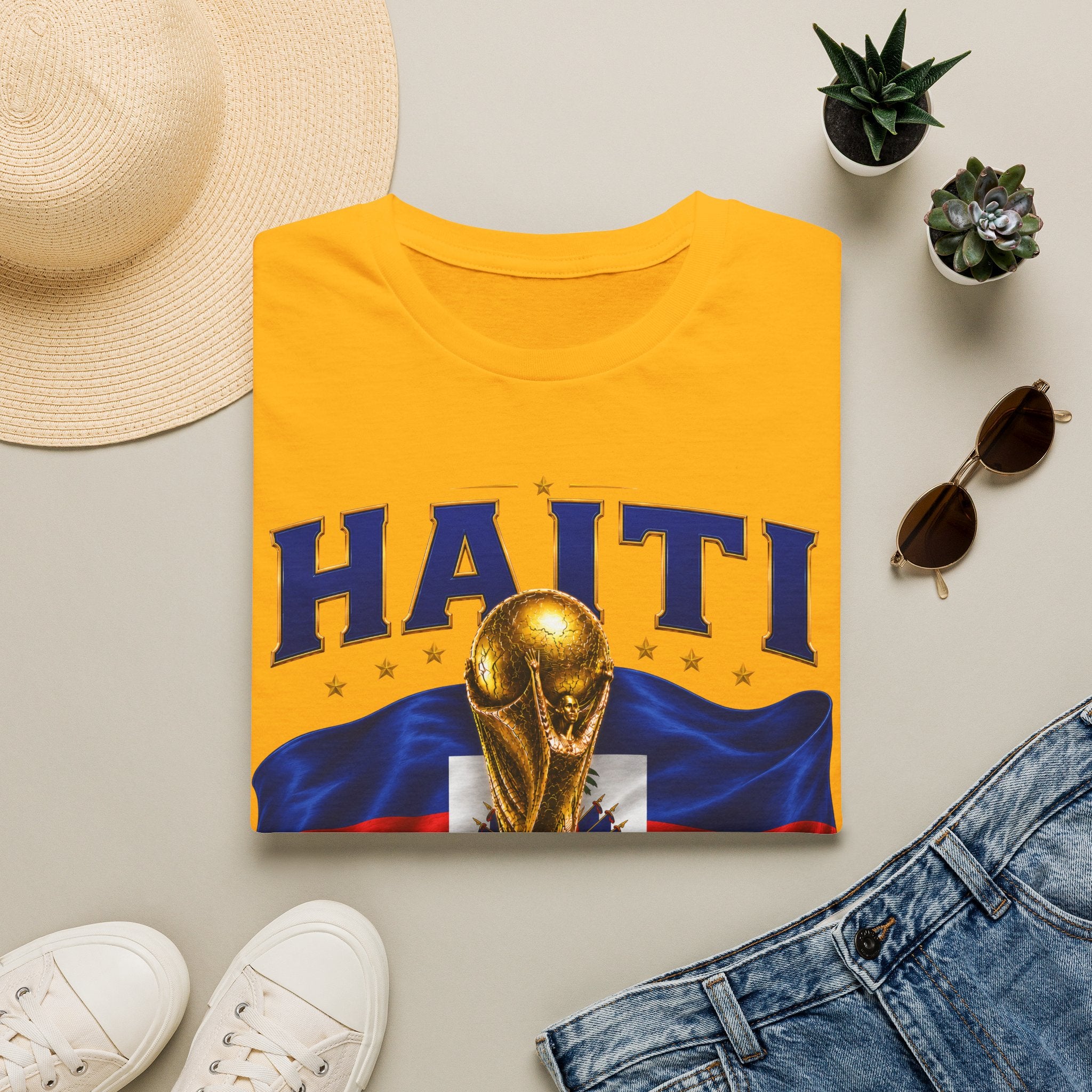Haiti 2026 World Cup Trophy T-Shirt FIFA