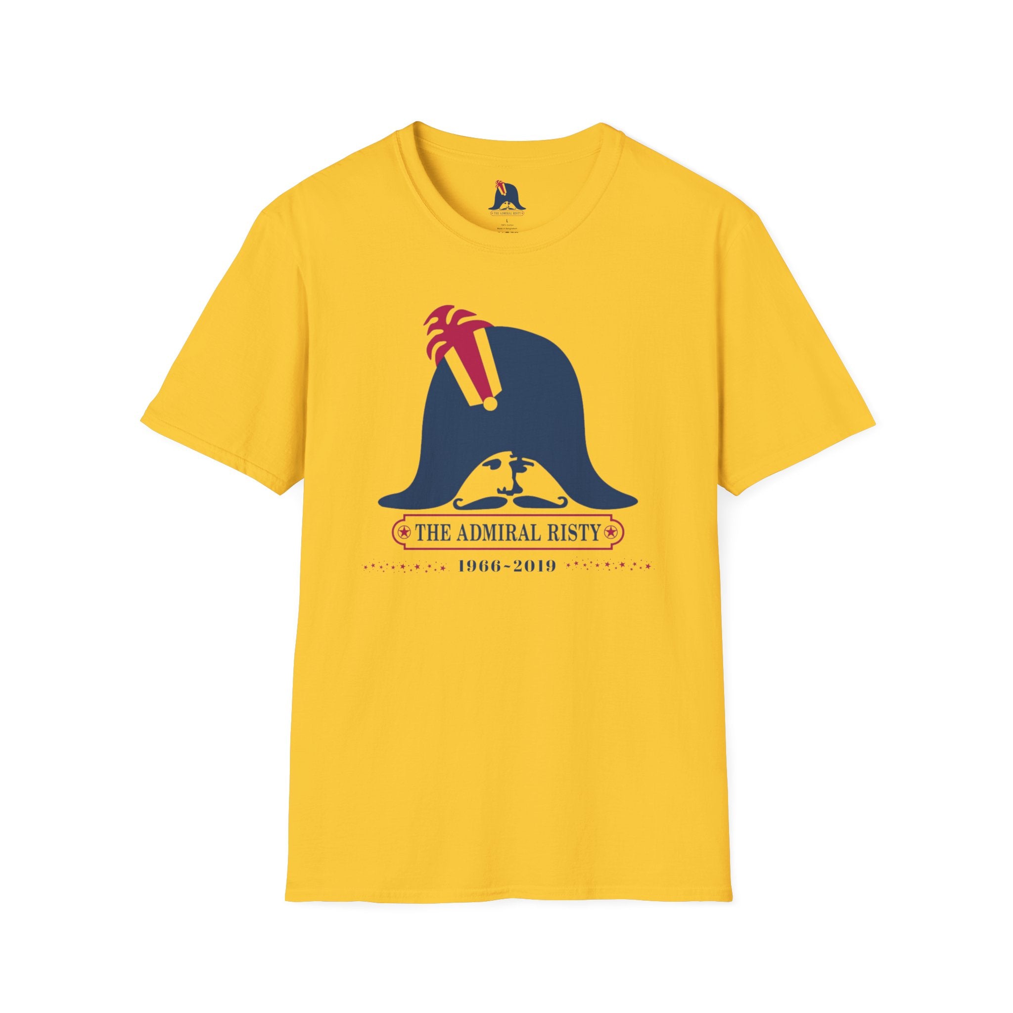 Admiral Risty Rancho Palos Verdes 1966 - 2019 Softstyle T-Shirt, Casual Wear, Gift for History Buffs, Unique Graphic Tee, Summer Essential