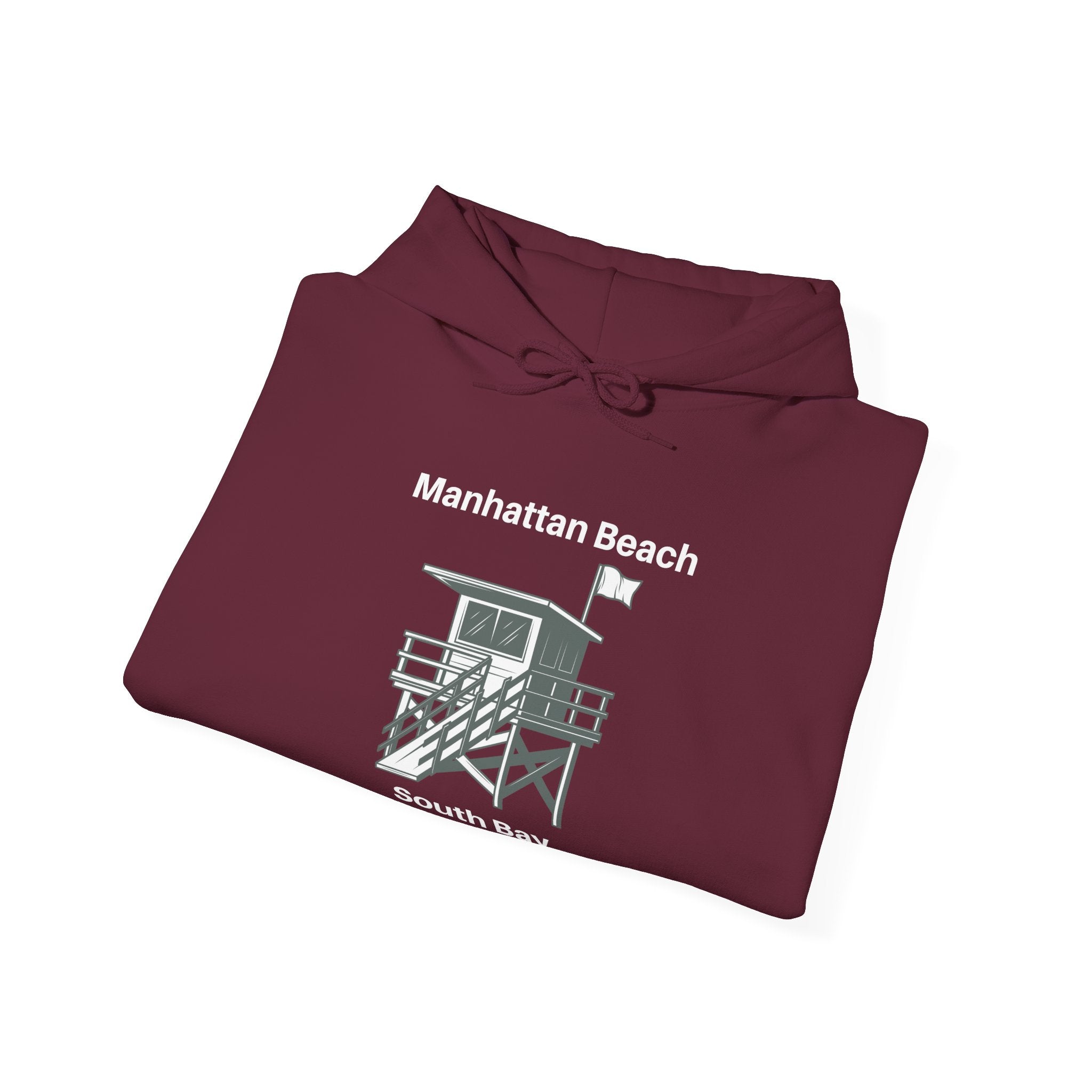 Manhattan Beach South Bay California Unisex Heavy Blend™ Hooded Sweatshirt