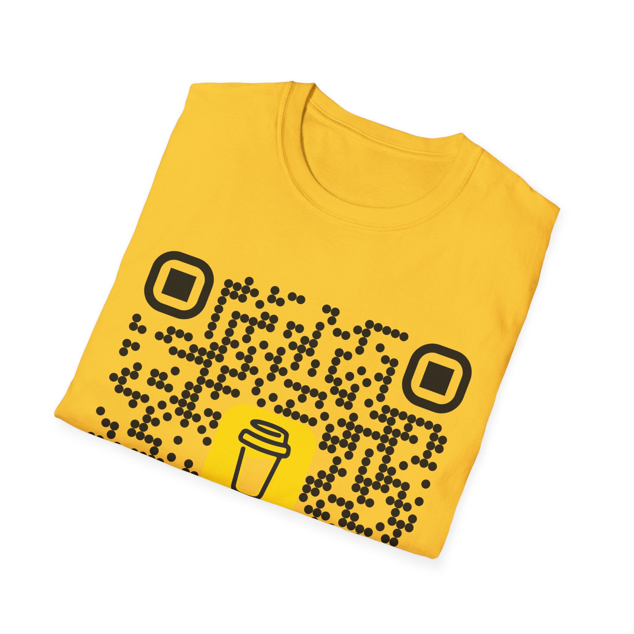 QR Code Coffee Tee — Scan-to-Order Coffee Shop T-Shirt
