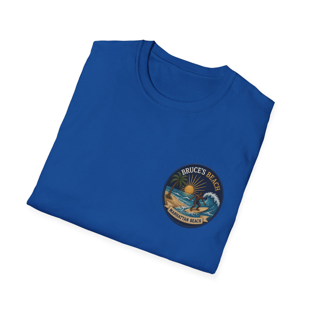 Bruce's Beach Manhattan Beach Surf Patch T-Shirt