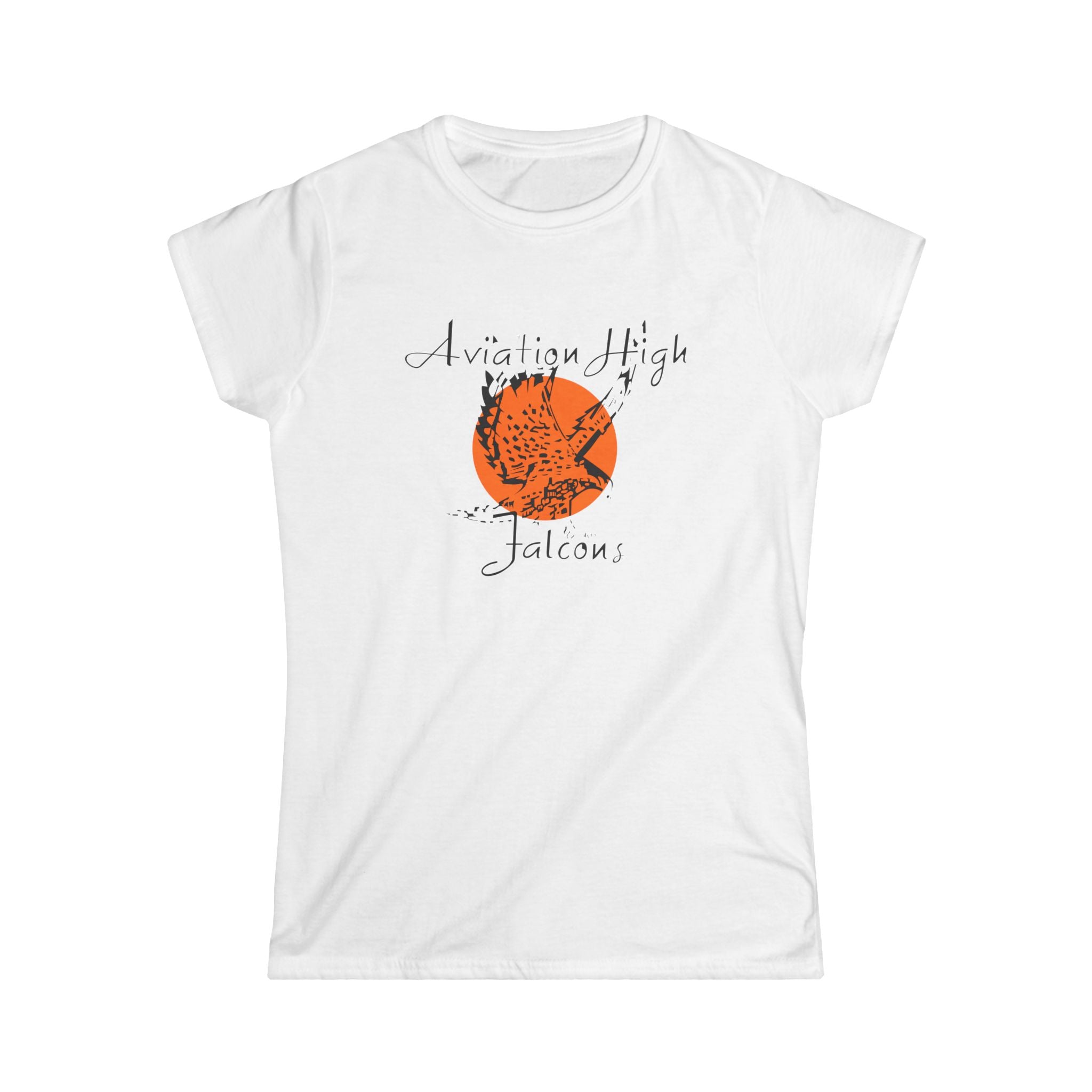 Aviation High School Redondo Beach California  1957 - 1982 Women's Softstyle Tee