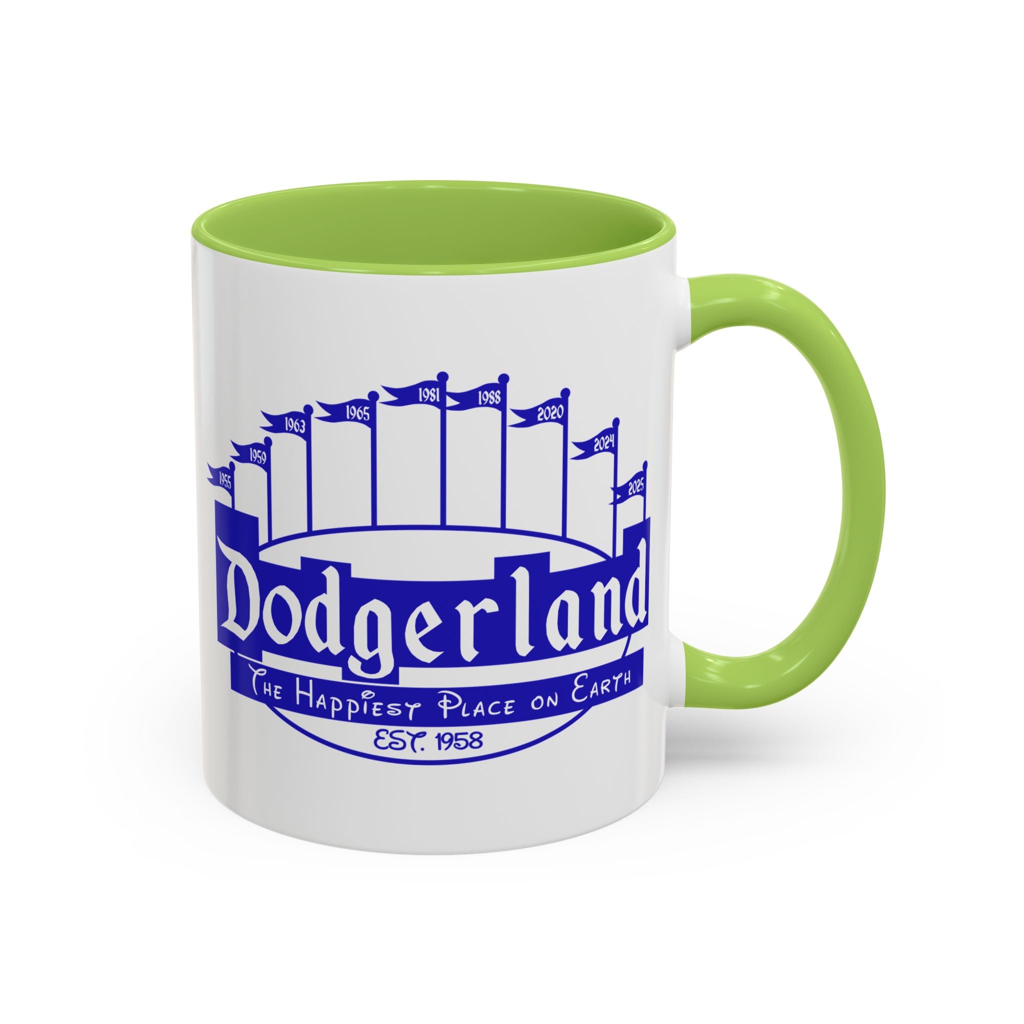 DodgerLAnd Logo Mug | Accent Coffee Mug 11oz or 15oz