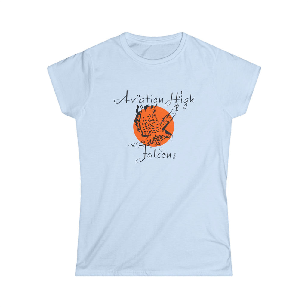 Aviation High School Redondo Beach California  1957 - 1982 Women's Softstyle Tee