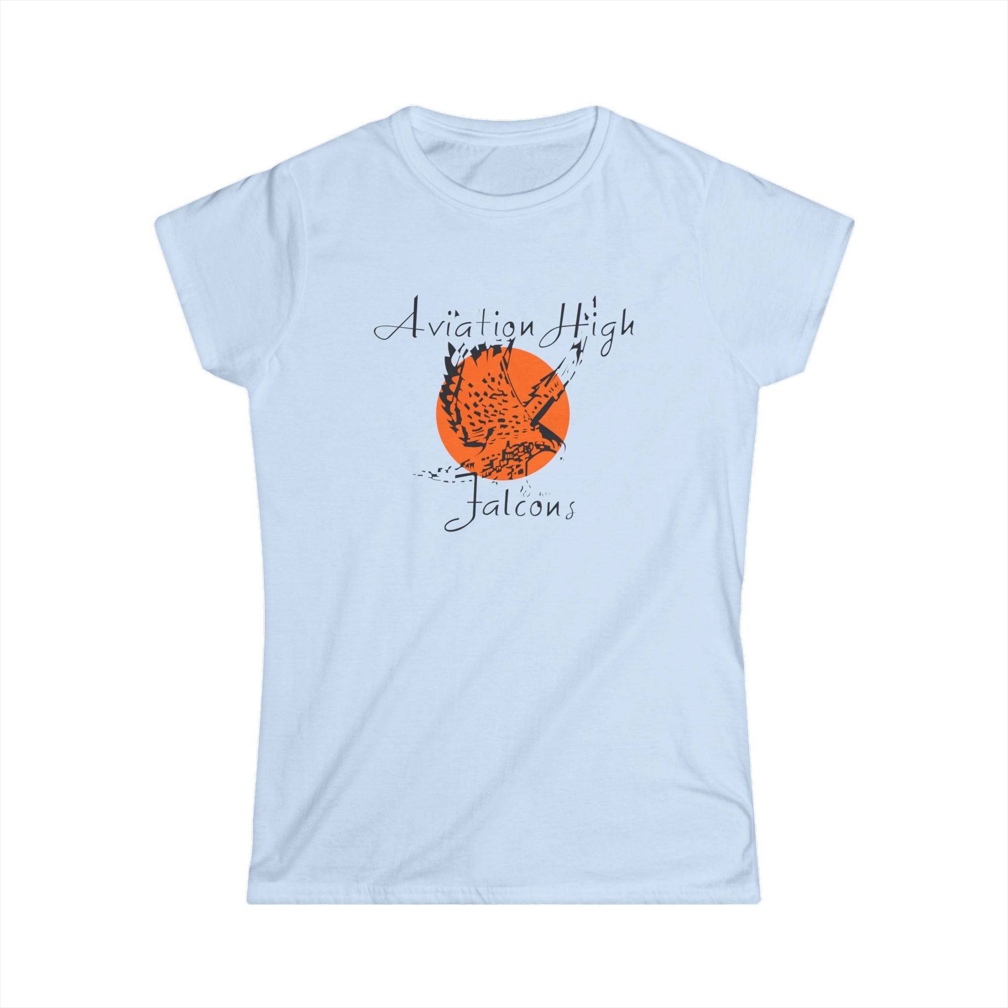 Aviation High School Redondo Beach California  1957 - 1982 Women's Softstyle Tee