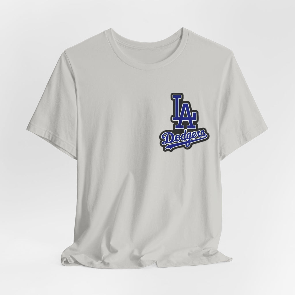 Los Angeles (Front and Back Printing) Mens Womans Jersey Short Sleeve Tee
