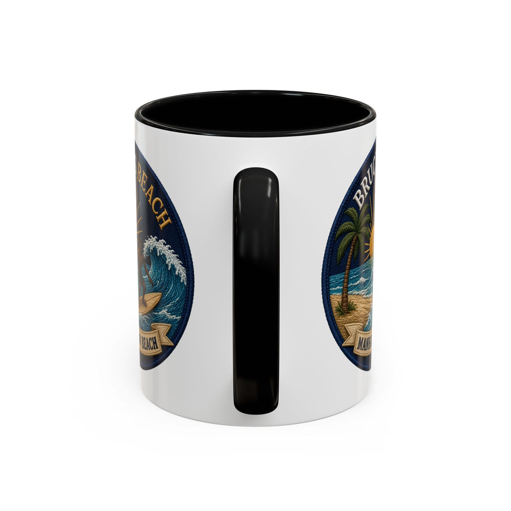Bruce's Beach Manhattan Beach Surf Mug – Accent Coffee Cup (11/15oz)