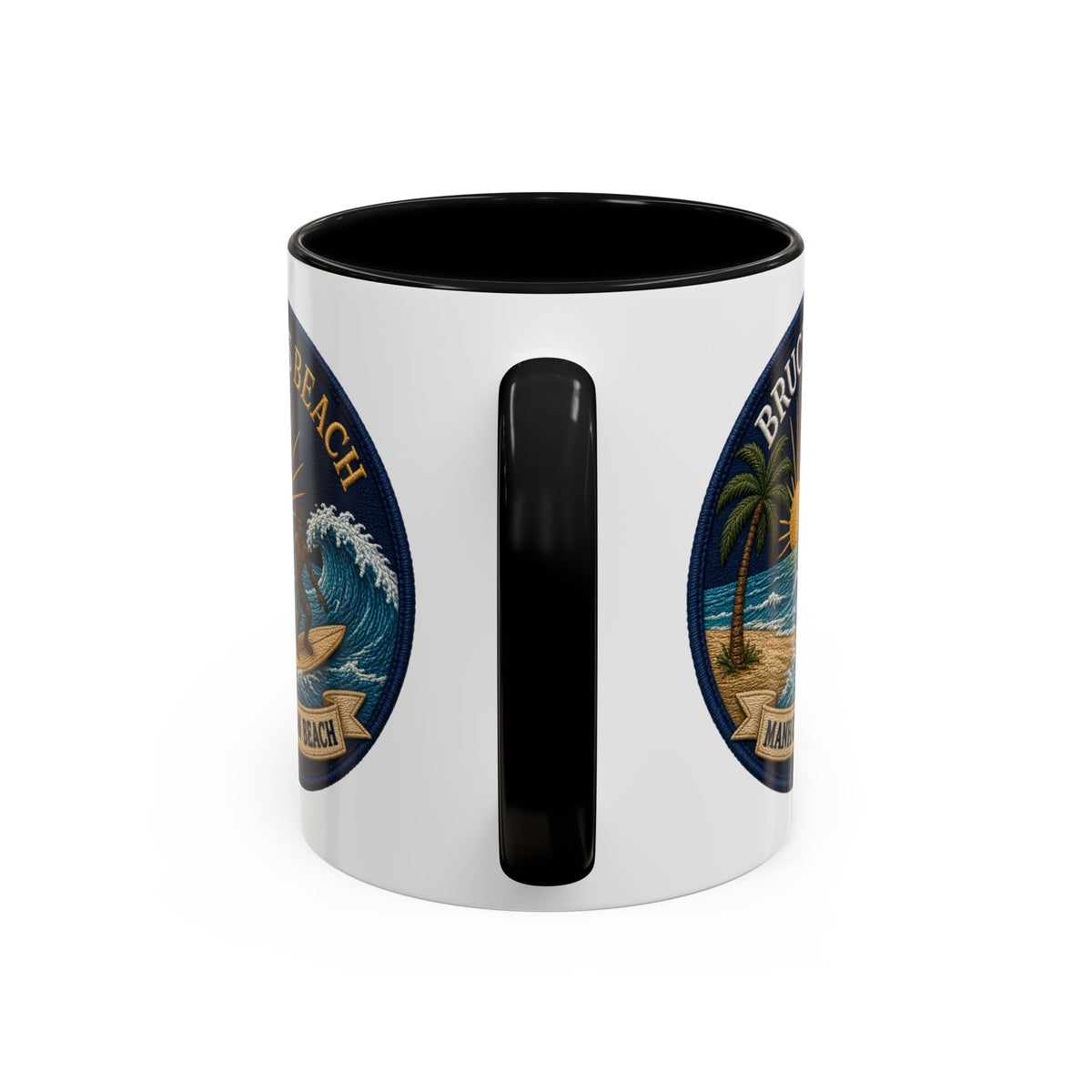 Bruce's Beach Manhattan Beach Surf Mug – Accent Coffee Cup (11/15oz)