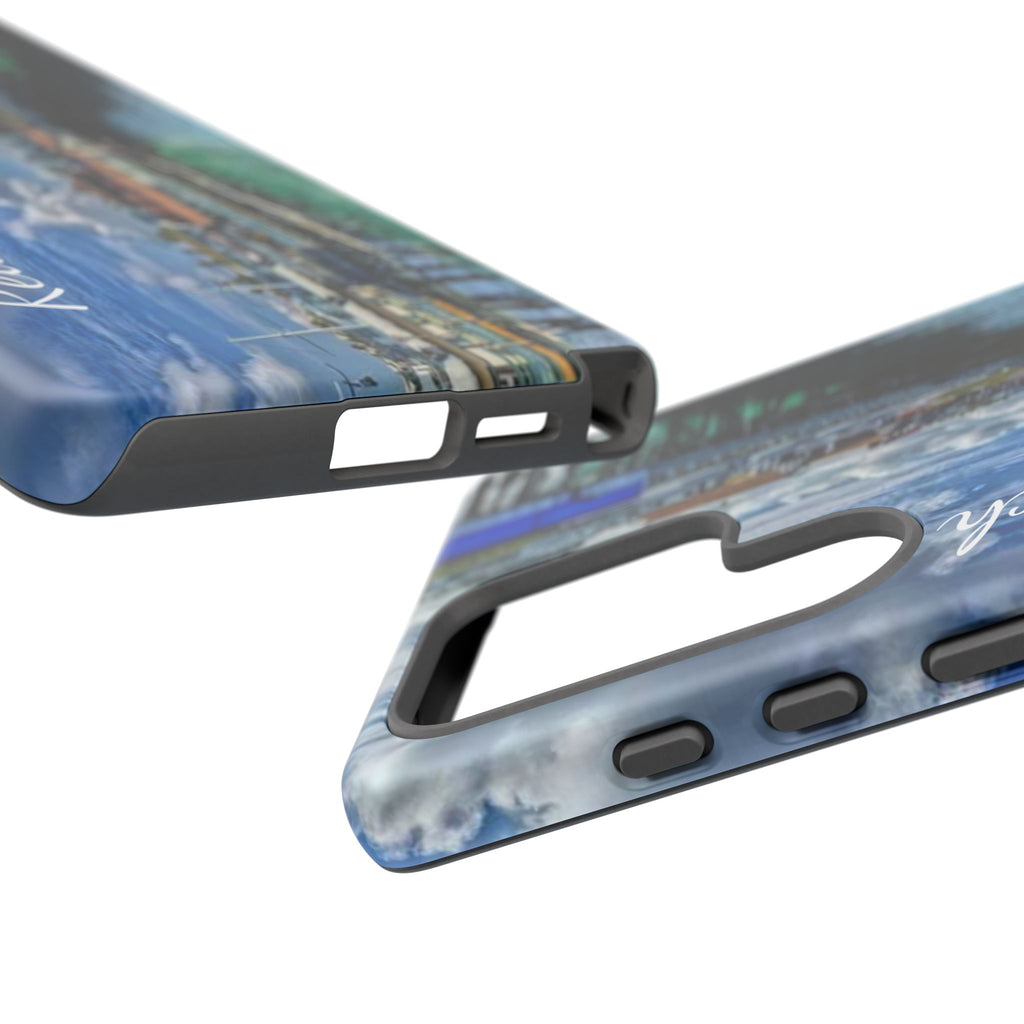 Phone Cases, Redondo Beach California King Harbor Design, Protective Covers, iPhone Accessories, Samsung Accessories, Gift for Travelers